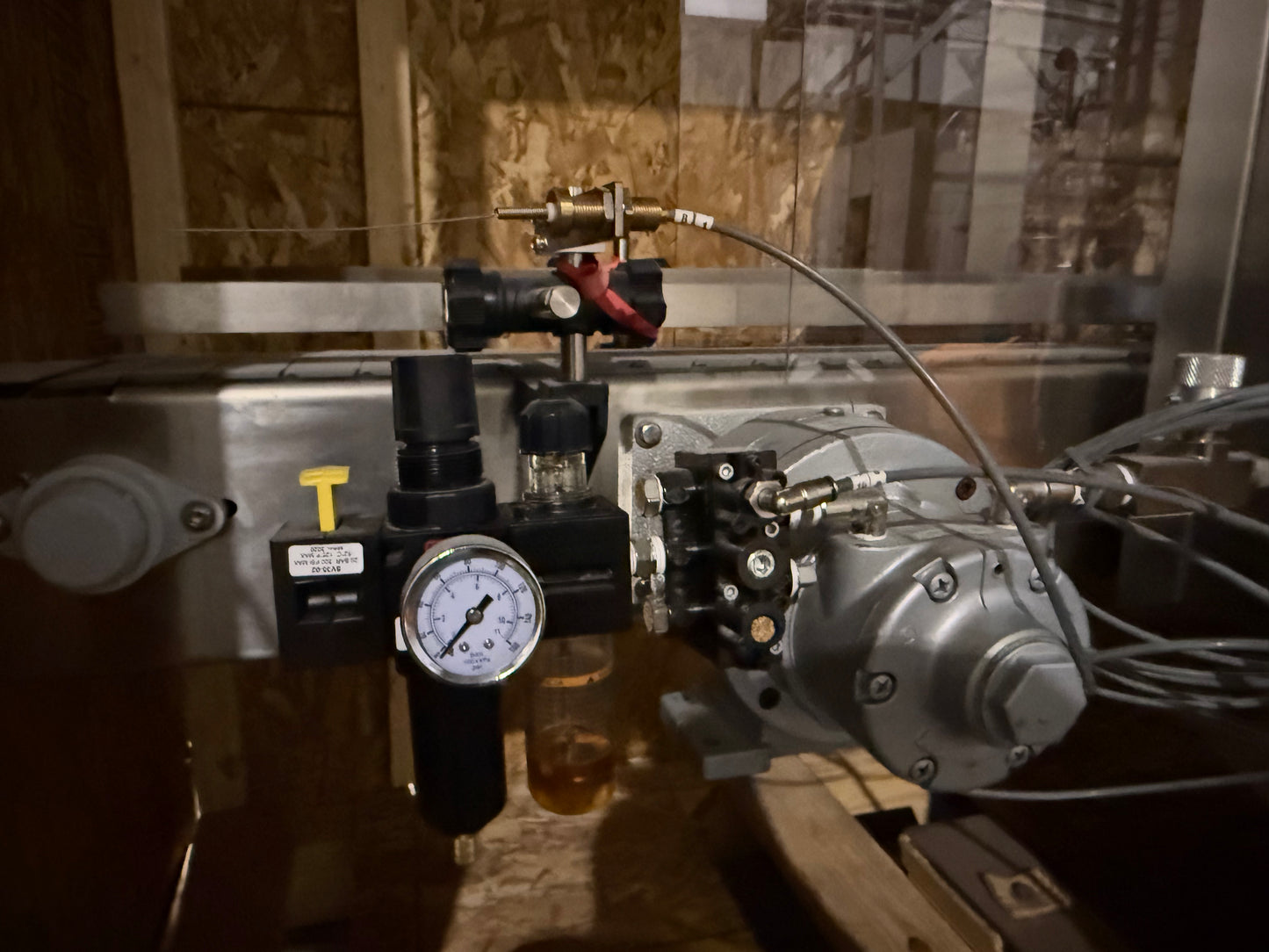 Kaps-All NEW Model V-8-E- Piston filler with 8'6" conveyor - 10 Pistons / Tip Nozzles, Class 1 / Div 1