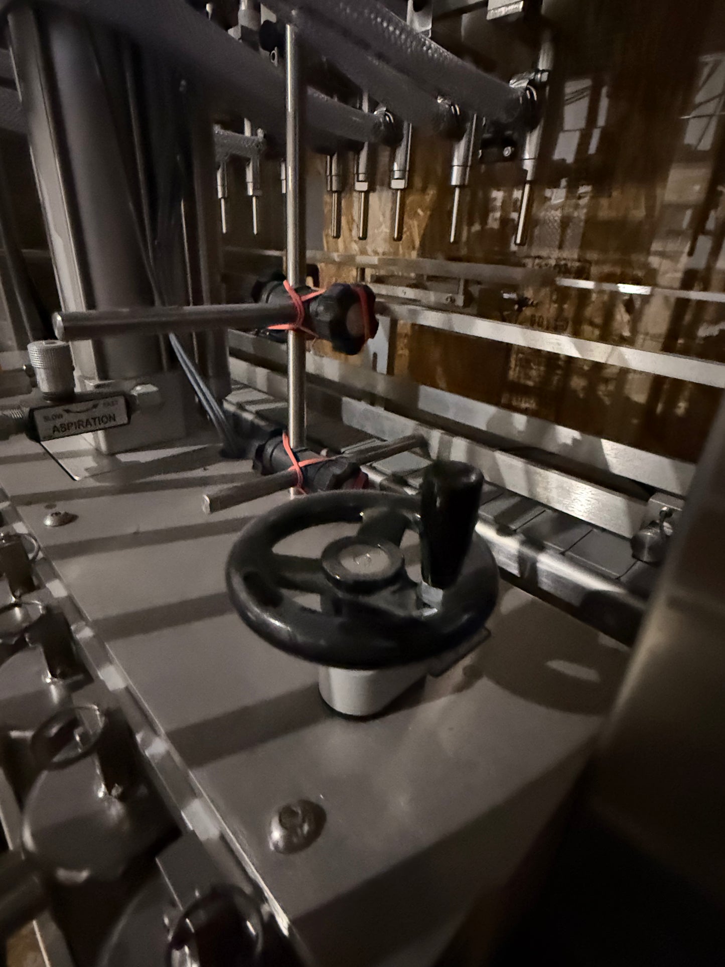 Kaps-All NEW Model V-8-E- Piston filler with 8'6" conveyor - 10 Pistons / Tip Nozzles, Class 1 / Div 1