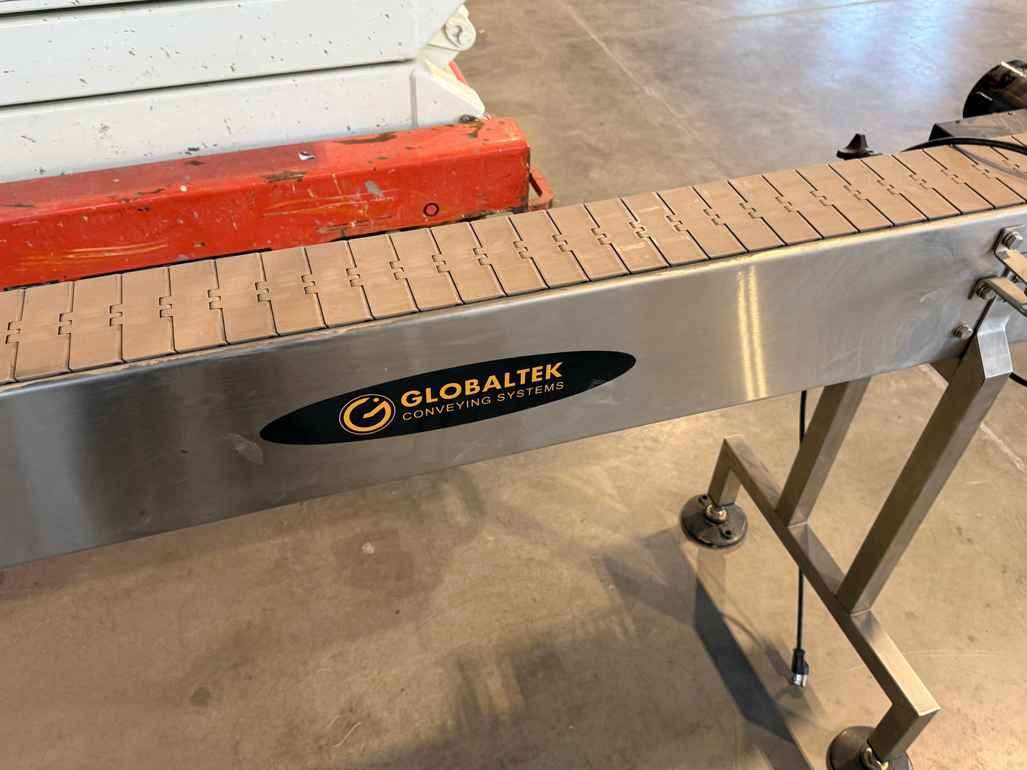 Pre-Owned -GlobalTek Conveyor - 10 foot length, 4.5" width
