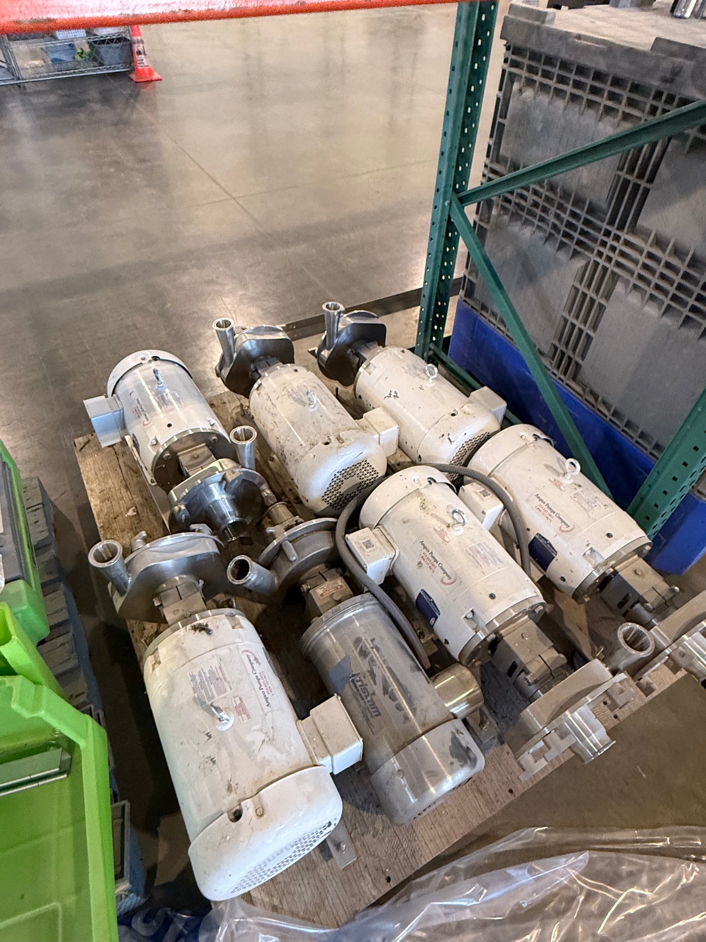 Pre-Owned Ampco Pumps - LCR Single Mechanical, Centrifugal, 7.5 HP Motor