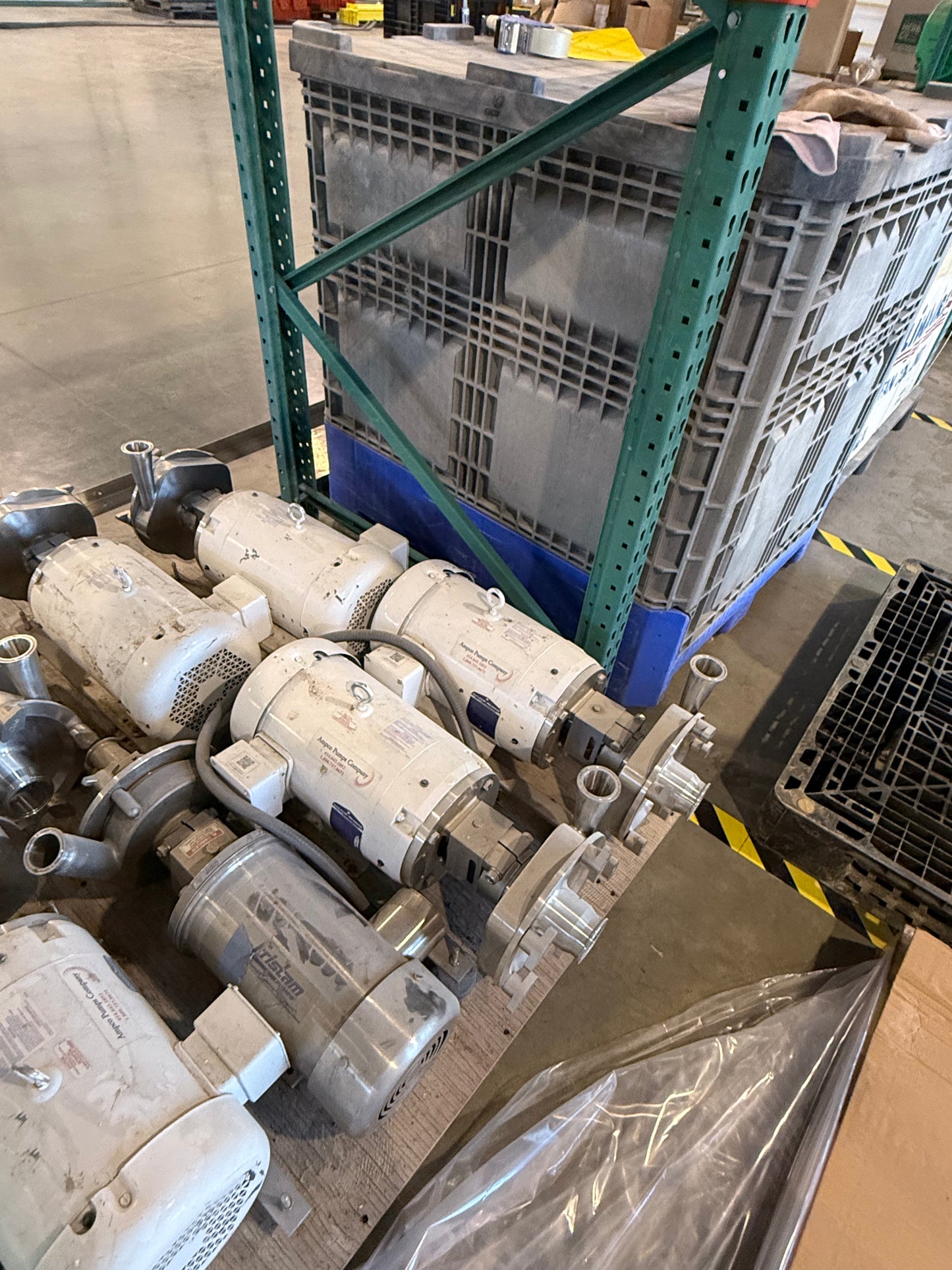 Pre-Owned Ampco Pumps - LCR Single Mechanical, Centrifugal, 7.5 HP Motor