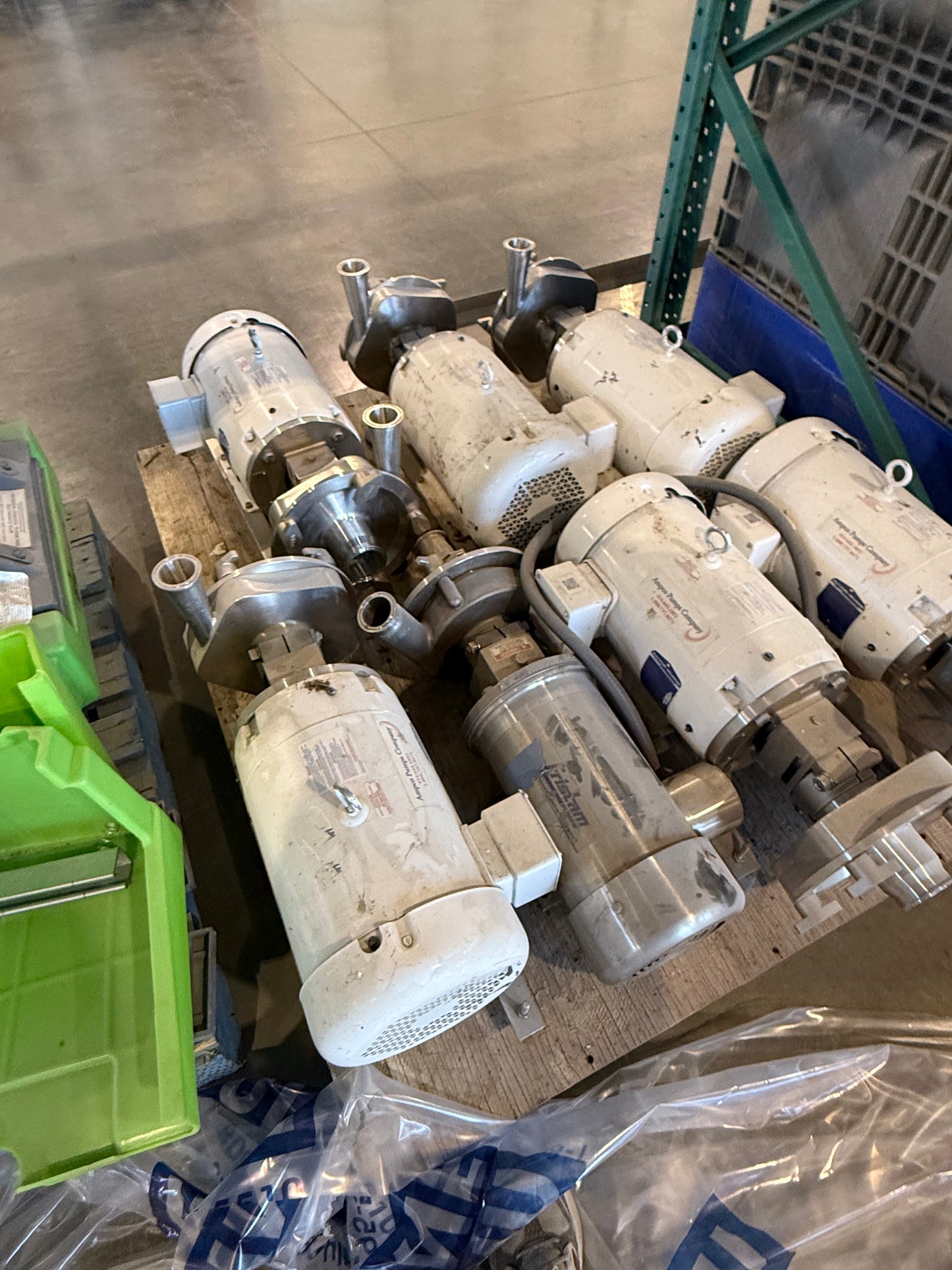 Pre-Owned Ampco Pumps - LCR Single Mechanical, Centrifugal, 7.5 HP Motor