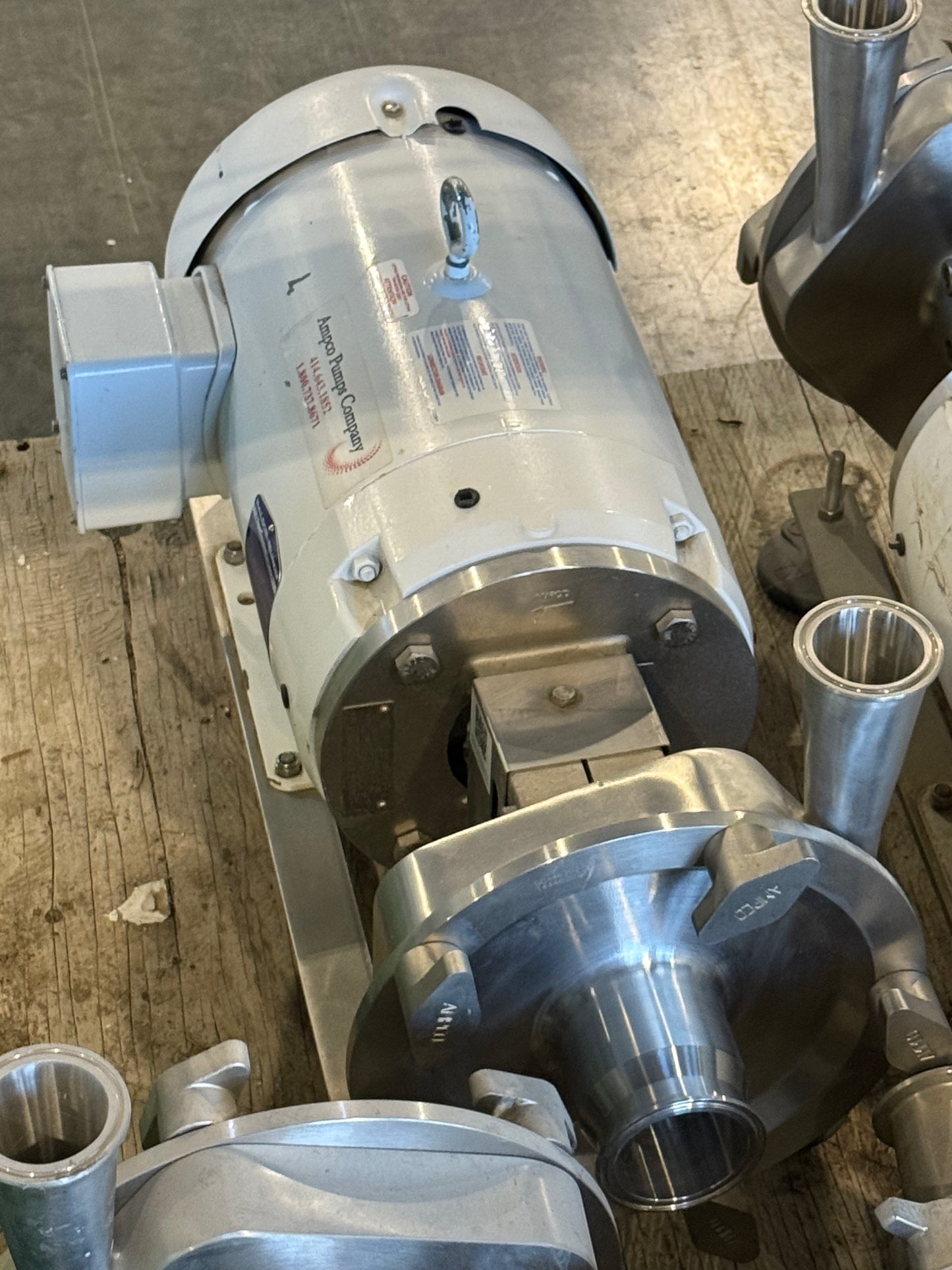 Pre-Owned Ampco Pumps - LCR Single Mechanical, Centrifugal, 7.5 HP Motor