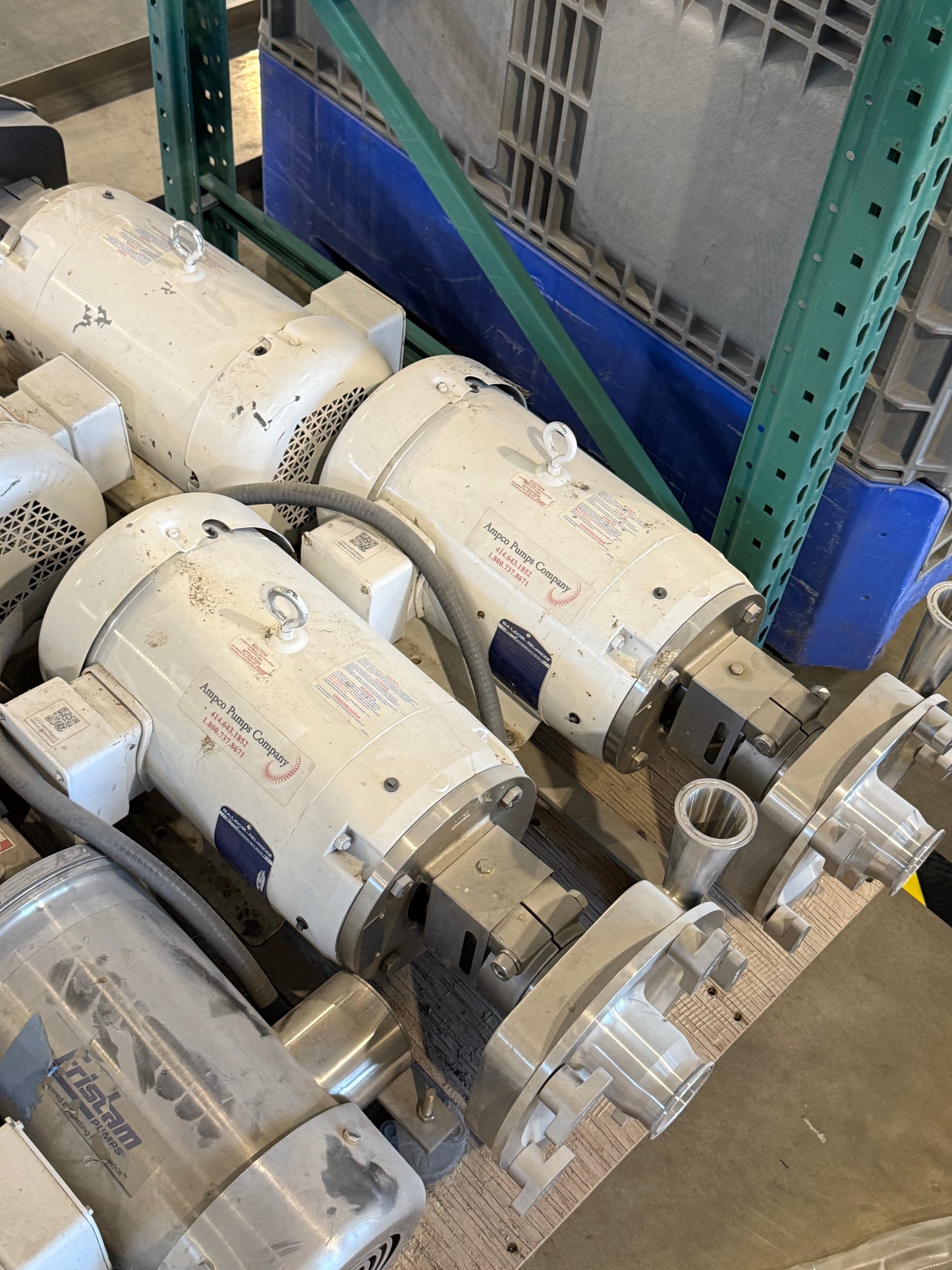 Pre-Owned Ampco Pumps - LCR Single Mechanical, Centrifugal, 7.5 HP Motor