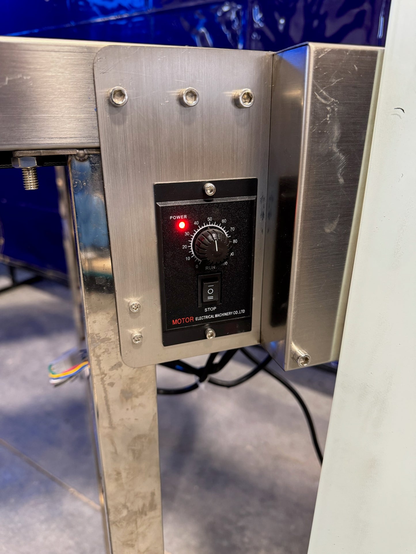 Conveyors - (2) Belt Conveyors with Controls, Forward and Reverse - Price is Per Each