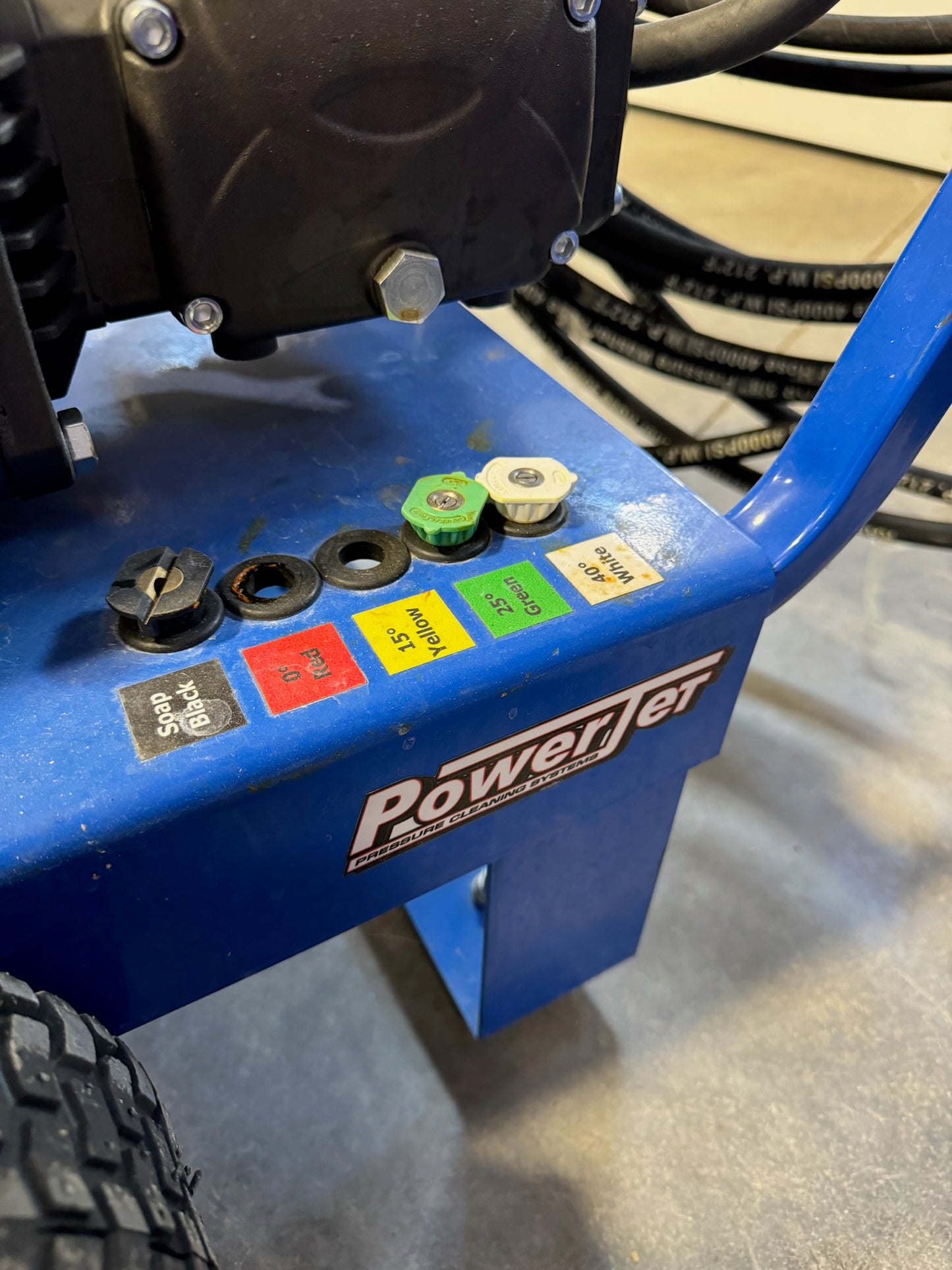 Pressure Washer - PowerJet - Cold Water Electric 2hp/110v/1ph