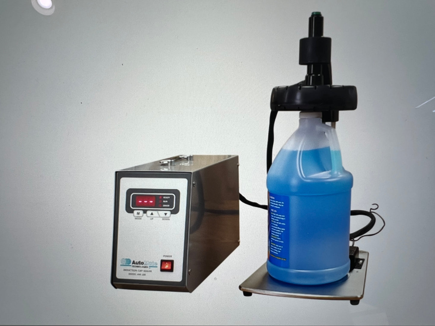 Benchtop Induction Sealing Machine - NEW - AM100 Foiler Sealer - AutoMate - Semi-Automatic