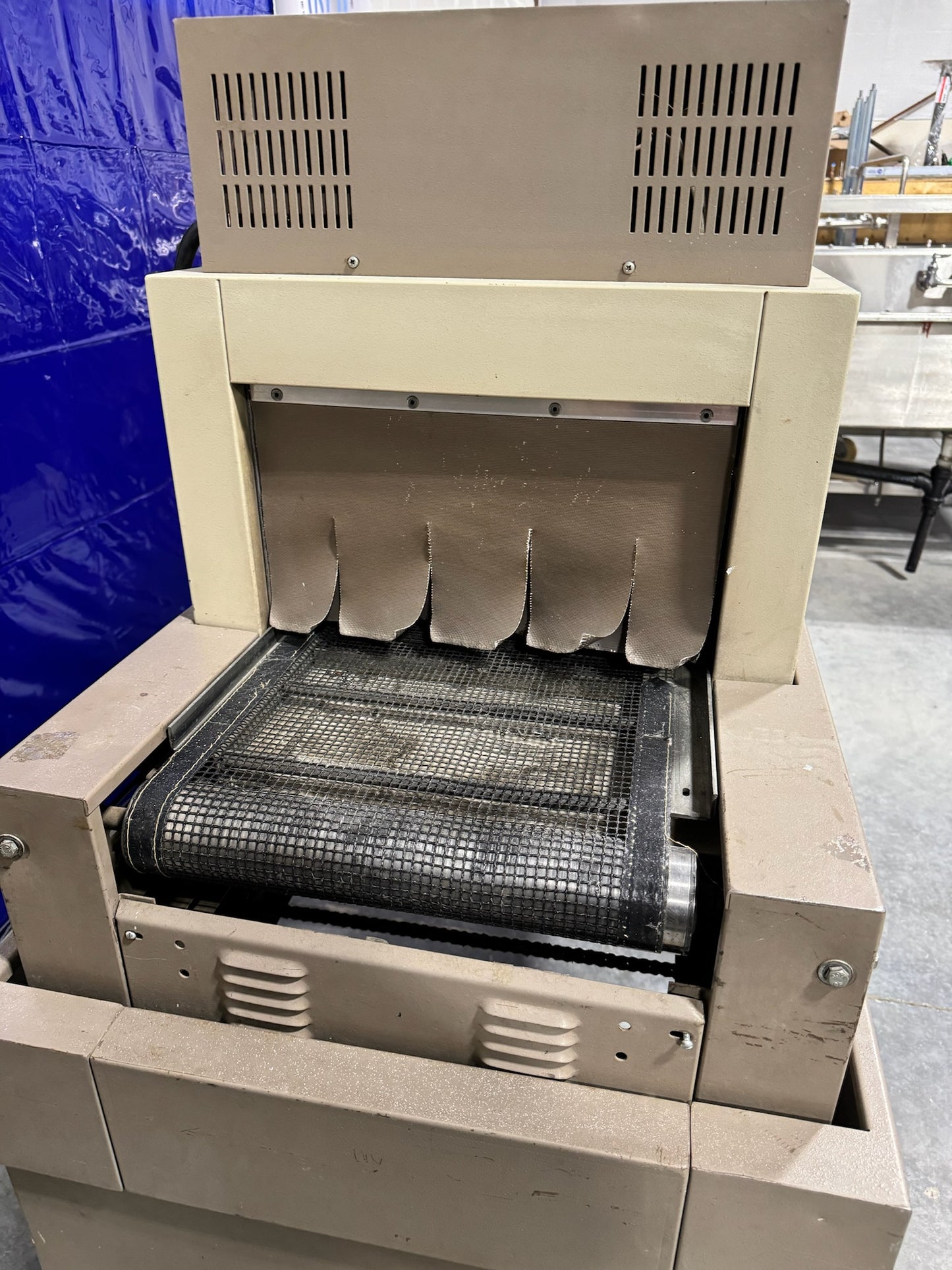 Heat Tunnel, Clampco, Model # 850MB, Serial # 4199 - Inventory Equipment: