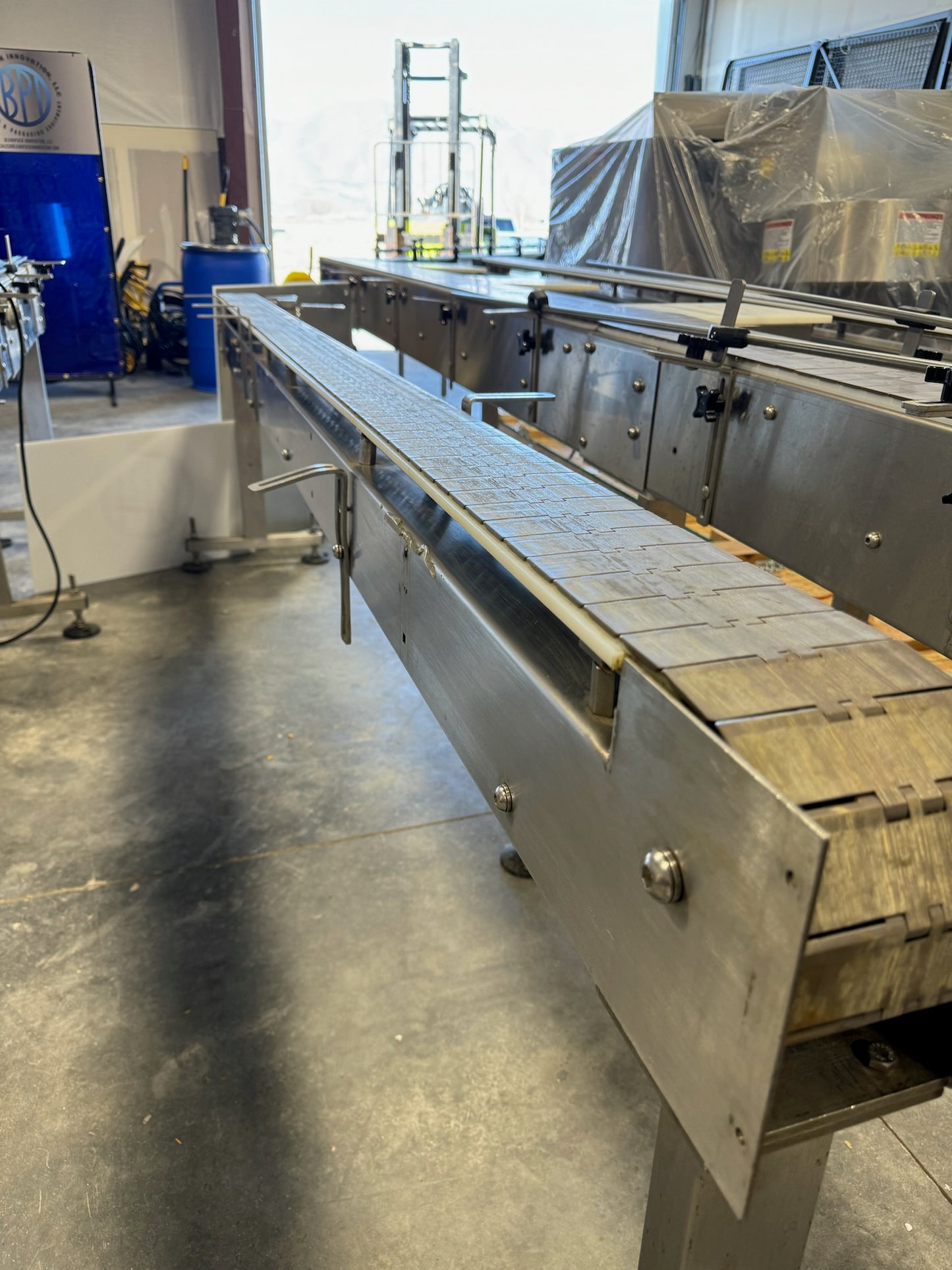 Conveyor, Inline Fillers Systems, 10 ft x 4.5In