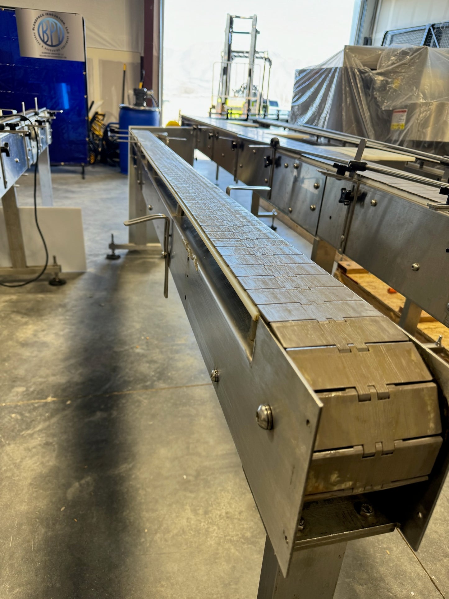 Conveyor, Inline Fillers Systems, 10 ft x 4.5In
