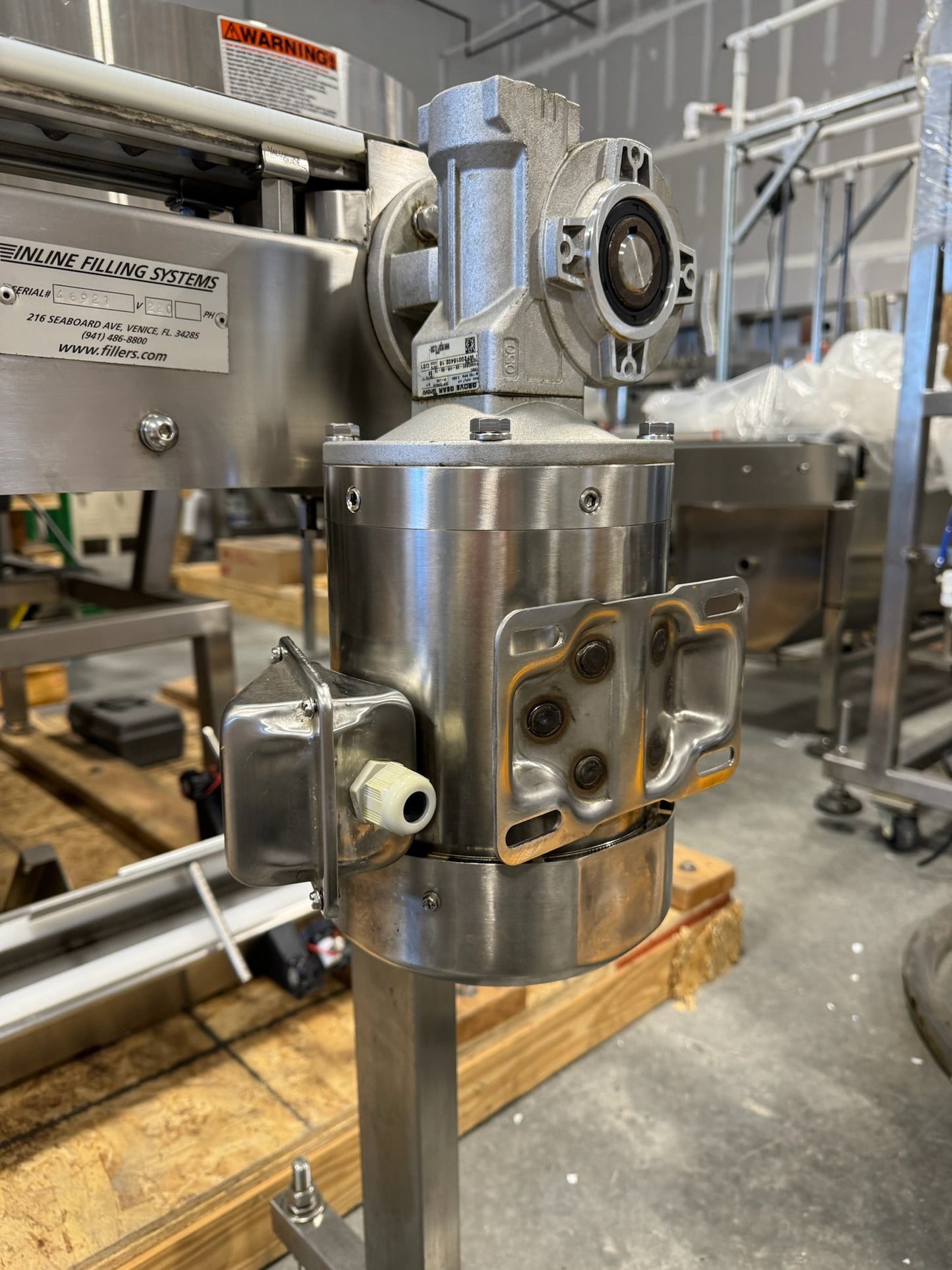 Conveyor, Inline Filling Systems, 15 ft x 4.5 in