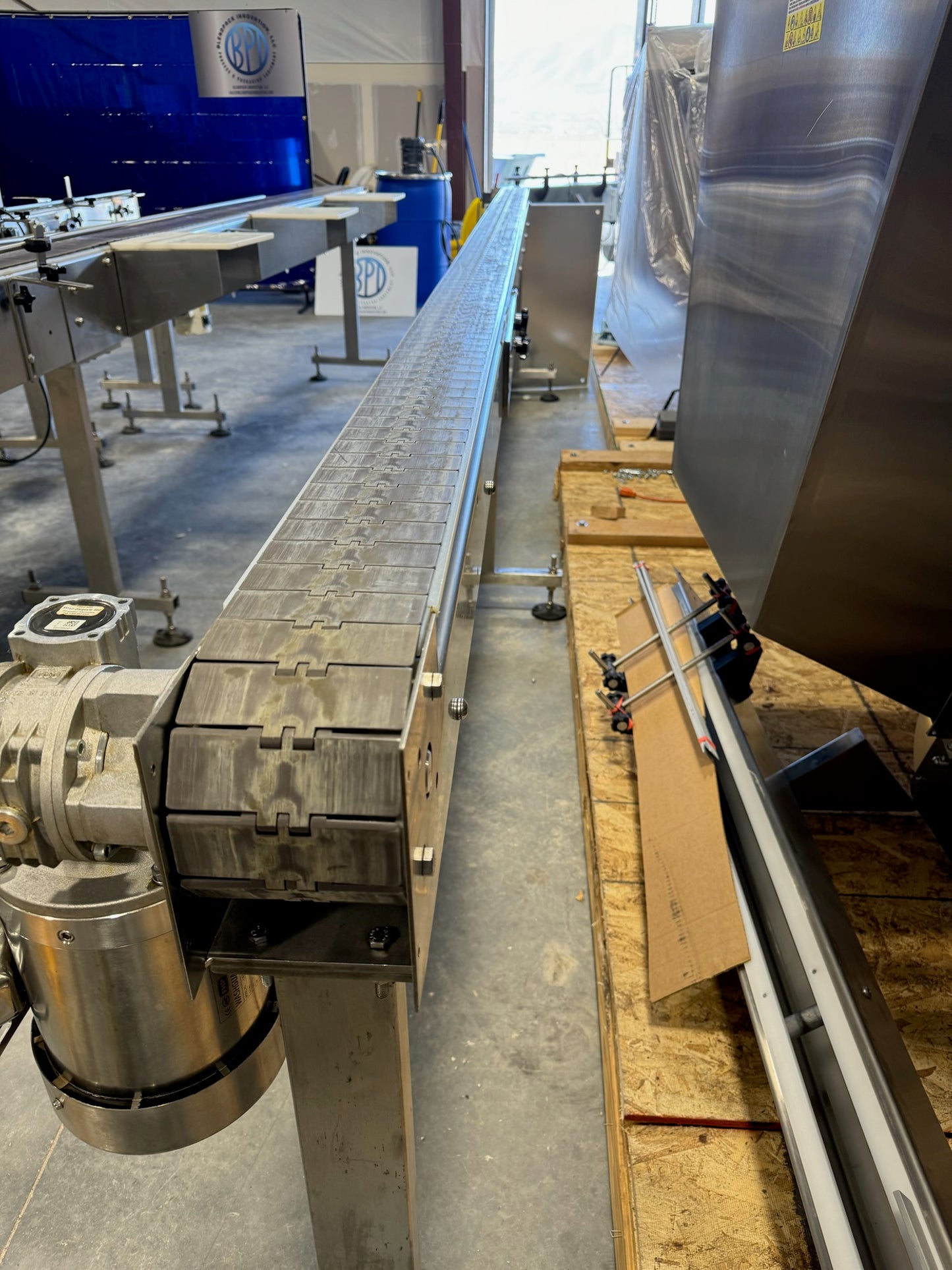 Conveyor, Inline Filling Systems, 15 ft x 4.5 in