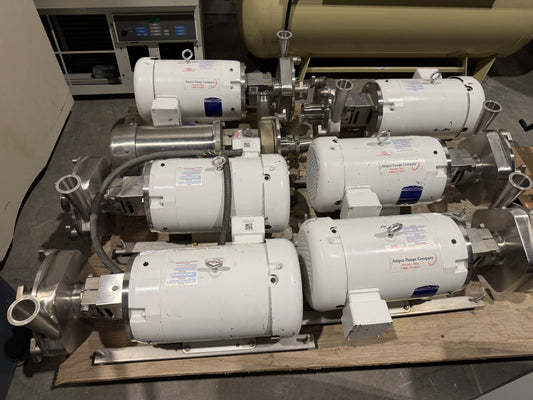Pre-Owned Ampco Pumps - LCR Single Mechanical, Centrifugal, 7.5 HP Motor