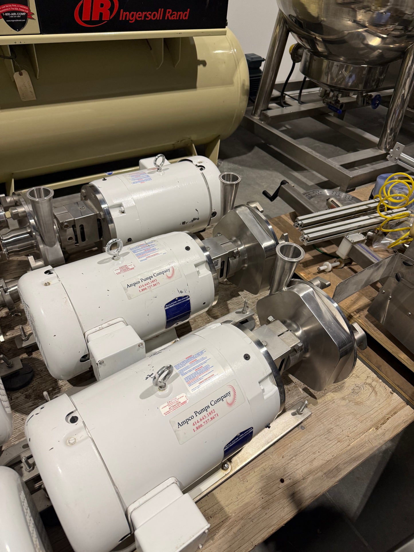 Pre-Owned Ampco Pumps - LCR Single Mechanical, Centrifugal, 7.5 HP Motor