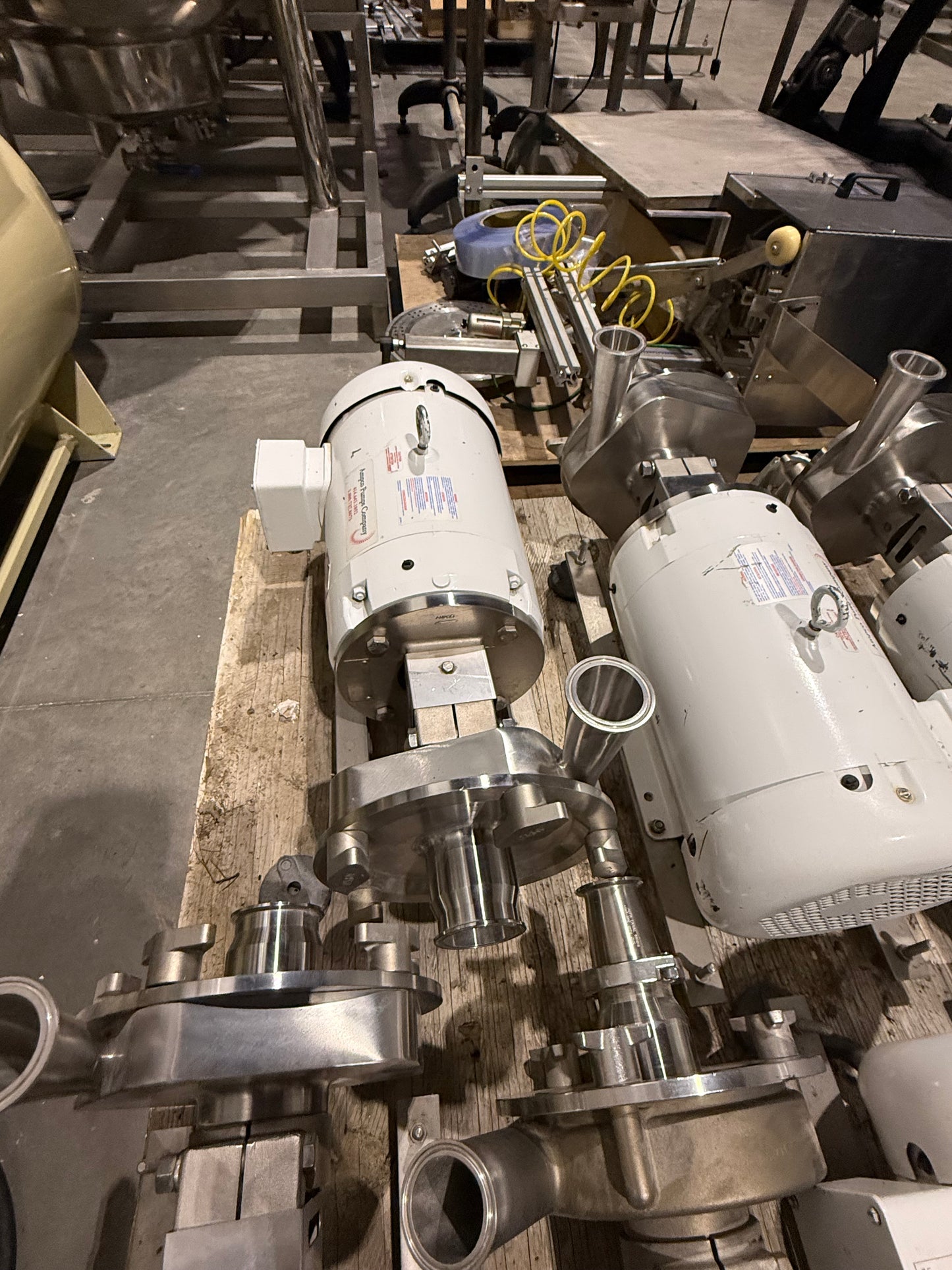 Pre-Owned Ampco Pumps - LCR Single Mechanical, Centrifugal, 7.5 HP Motor