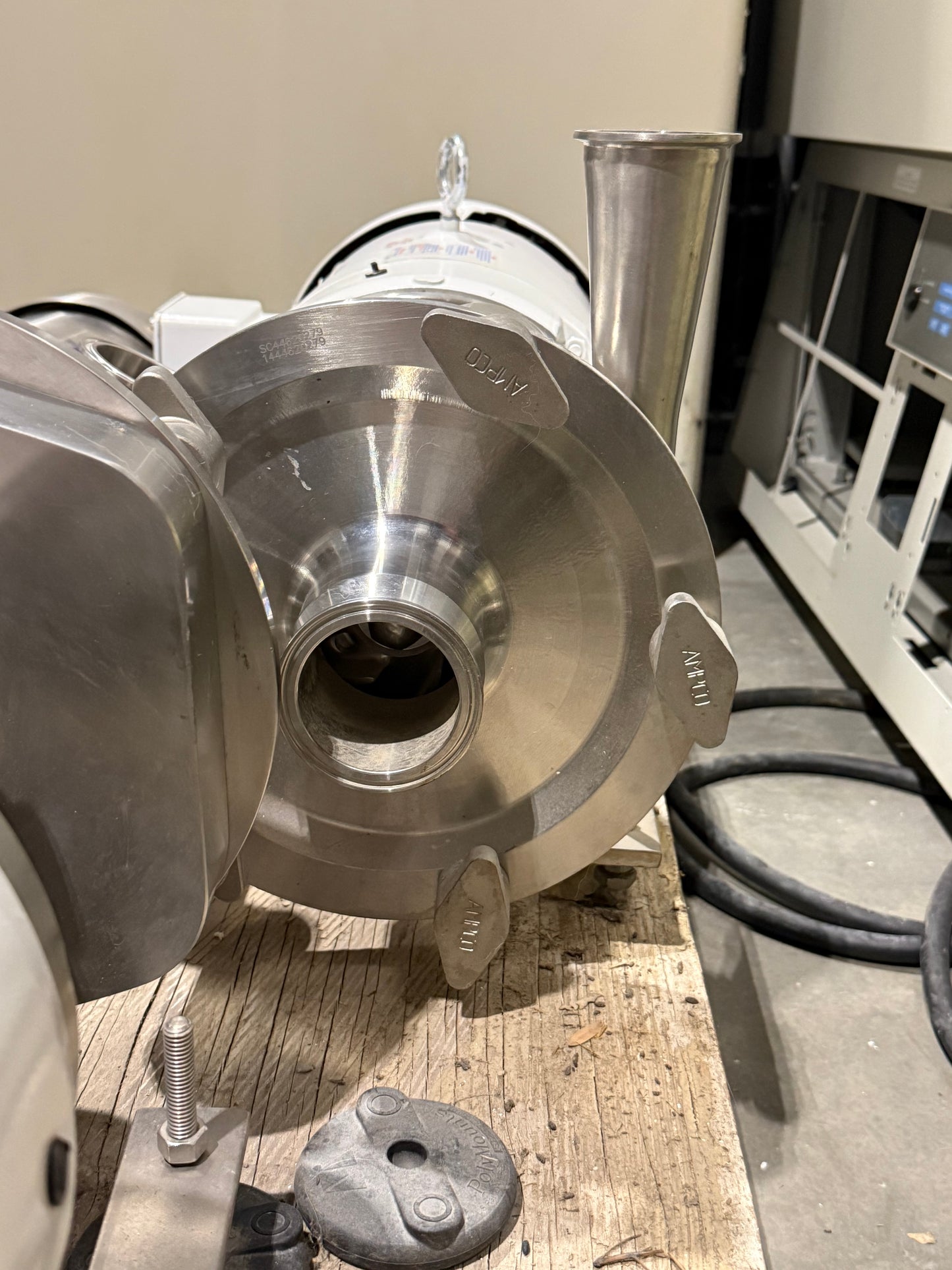 Pre-Owned Ampco Pumps - LCR Single Mechanical, Centrifugal, 7.5 HP Motor