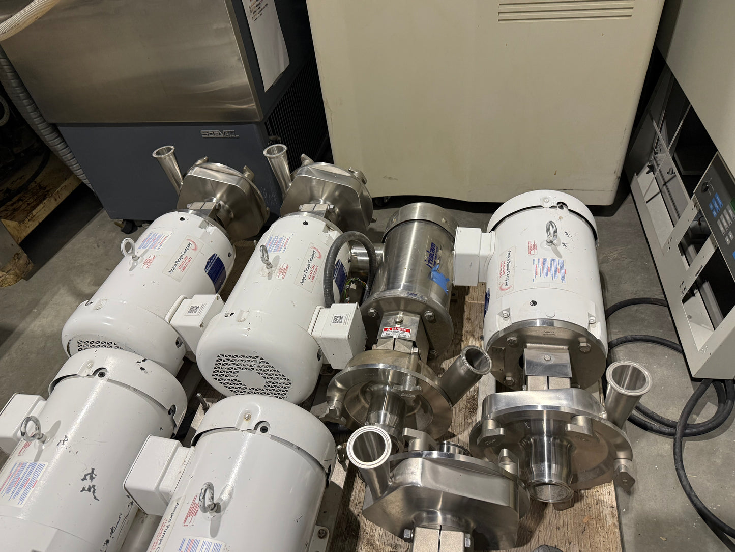 Pre-Owned Ampco Pumps - LCR Single Mechanical, Centrifugal, 7.5 HP Motor