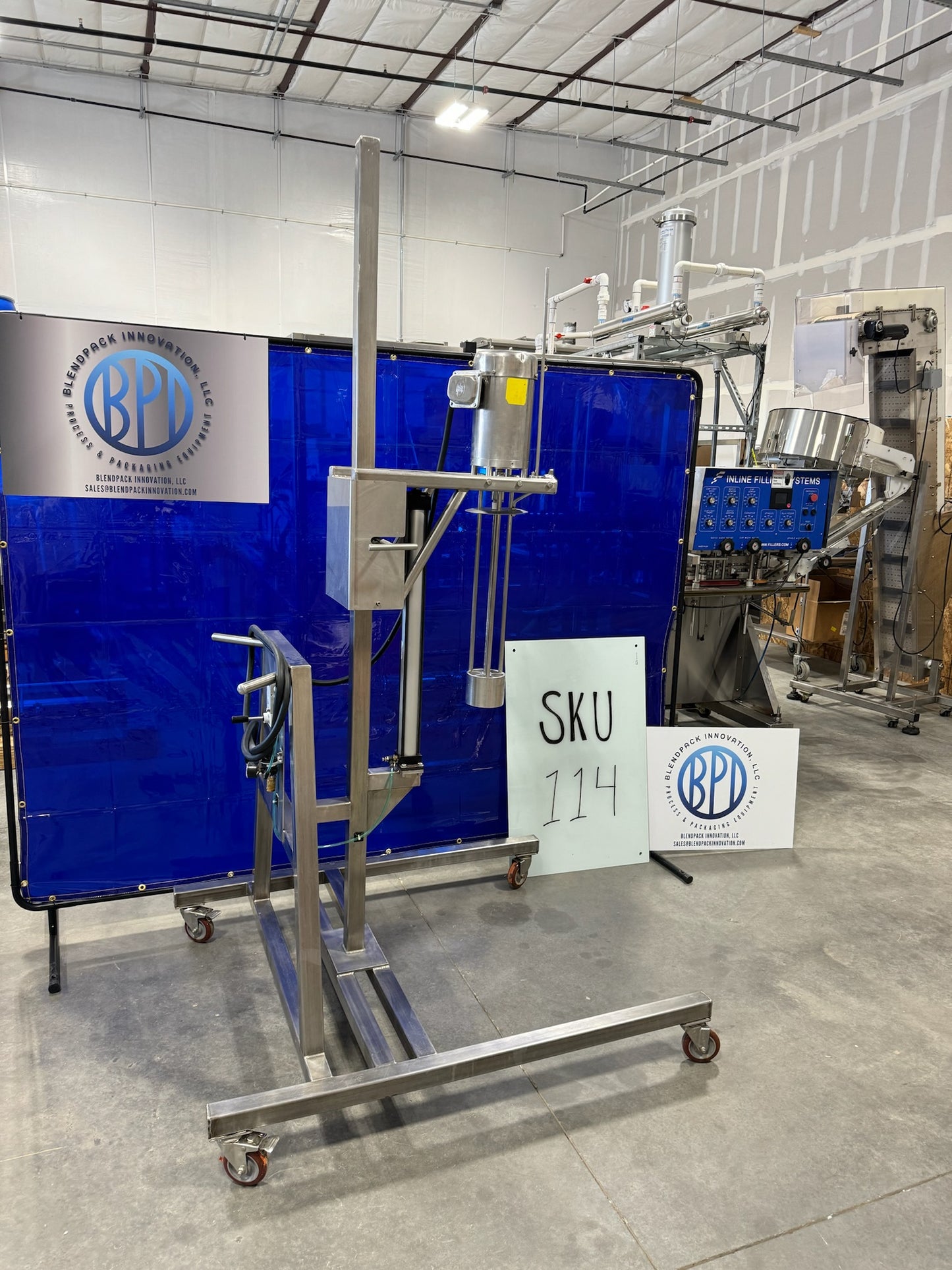 Portable Lift Stand - (Mixer Sold Separately)