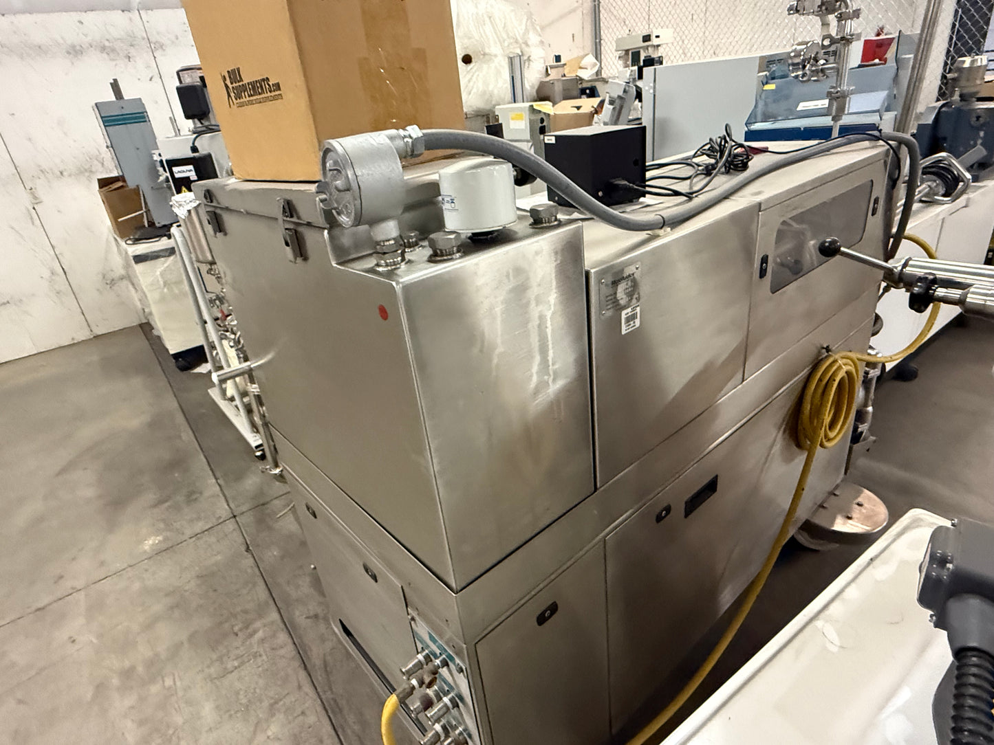 Microfluidizer Processor M7125, 20,000 PSI - Model: 7125-20 with Sample Cooler Model FLF 6225S, and DD Product pump