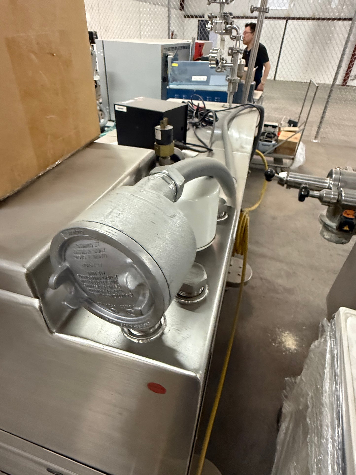 Microfluidizer Processor M7125, 20,000 PSI - Model: 7125-20 with Sample Cooler Model FLF 6225S, and DD Product pump