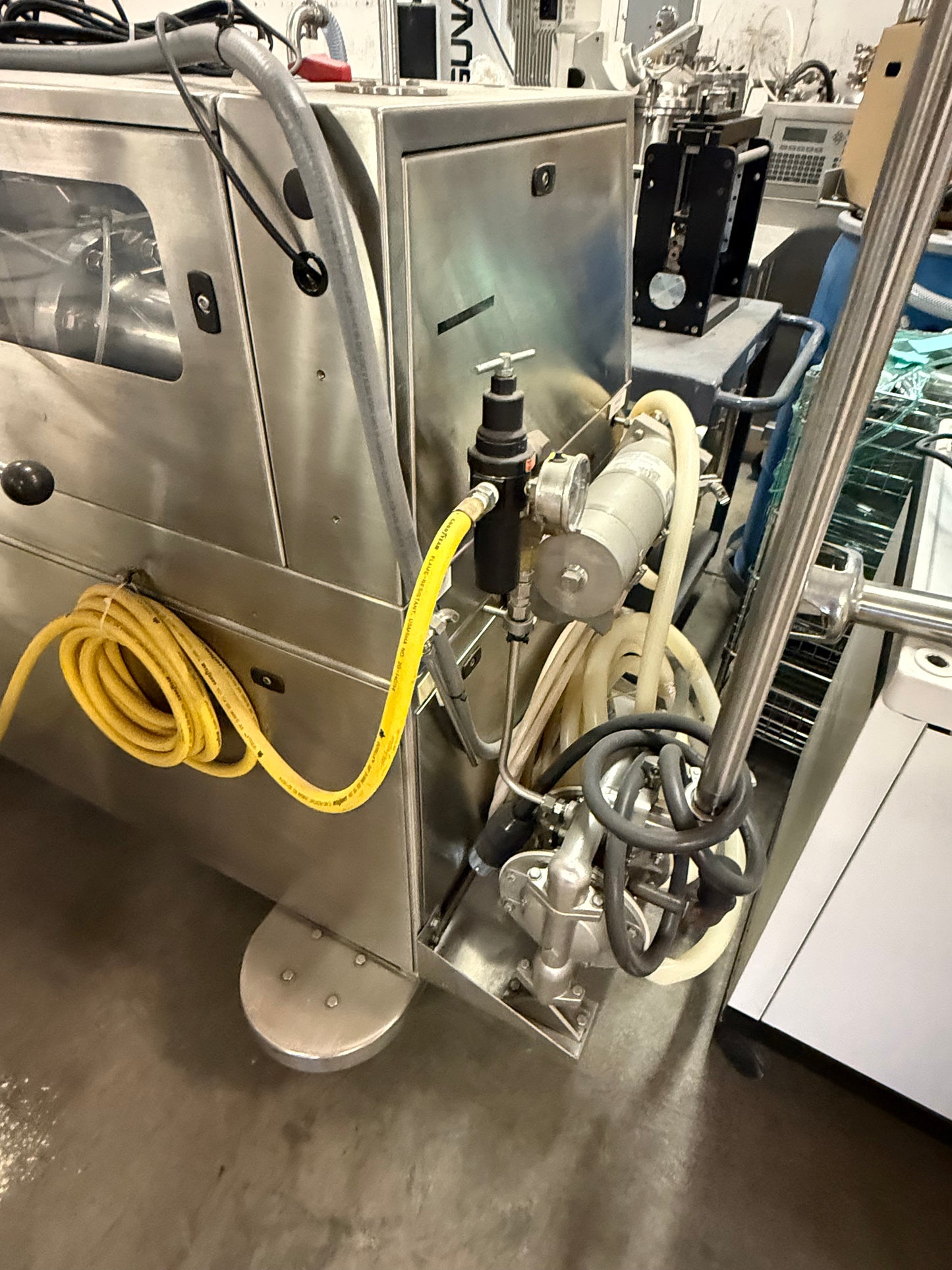 Microfluidizer Processor M7125, 20,000 PSI - Model: 7125-20 with Sample Cooler Model FLF 6225S, and DD Product pump