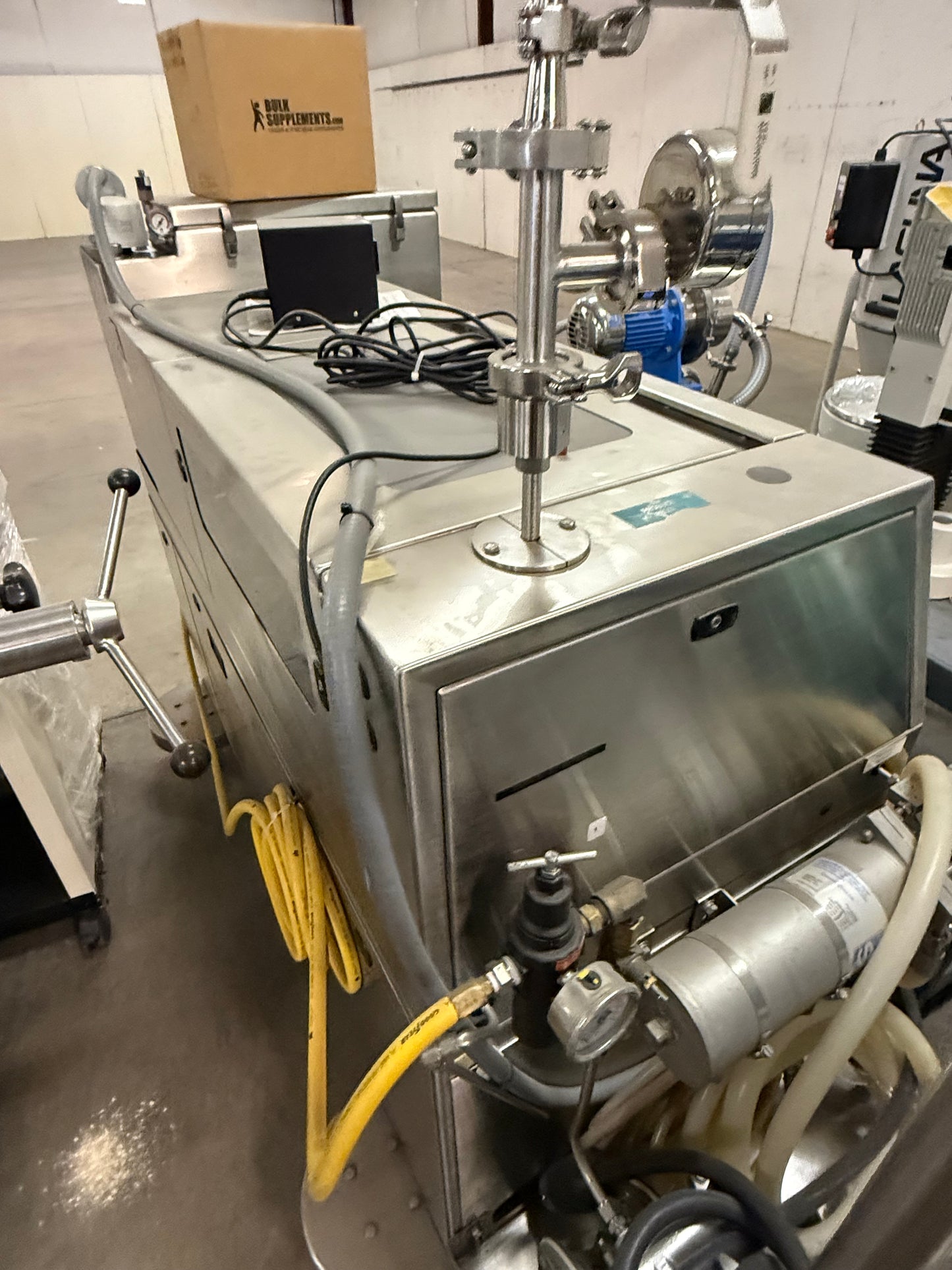 Microfluidizer Processor M7125, 20,000 PSI - Model: 7125-20 with Sample Cooler Model FLF 6225S, and DD Product pump