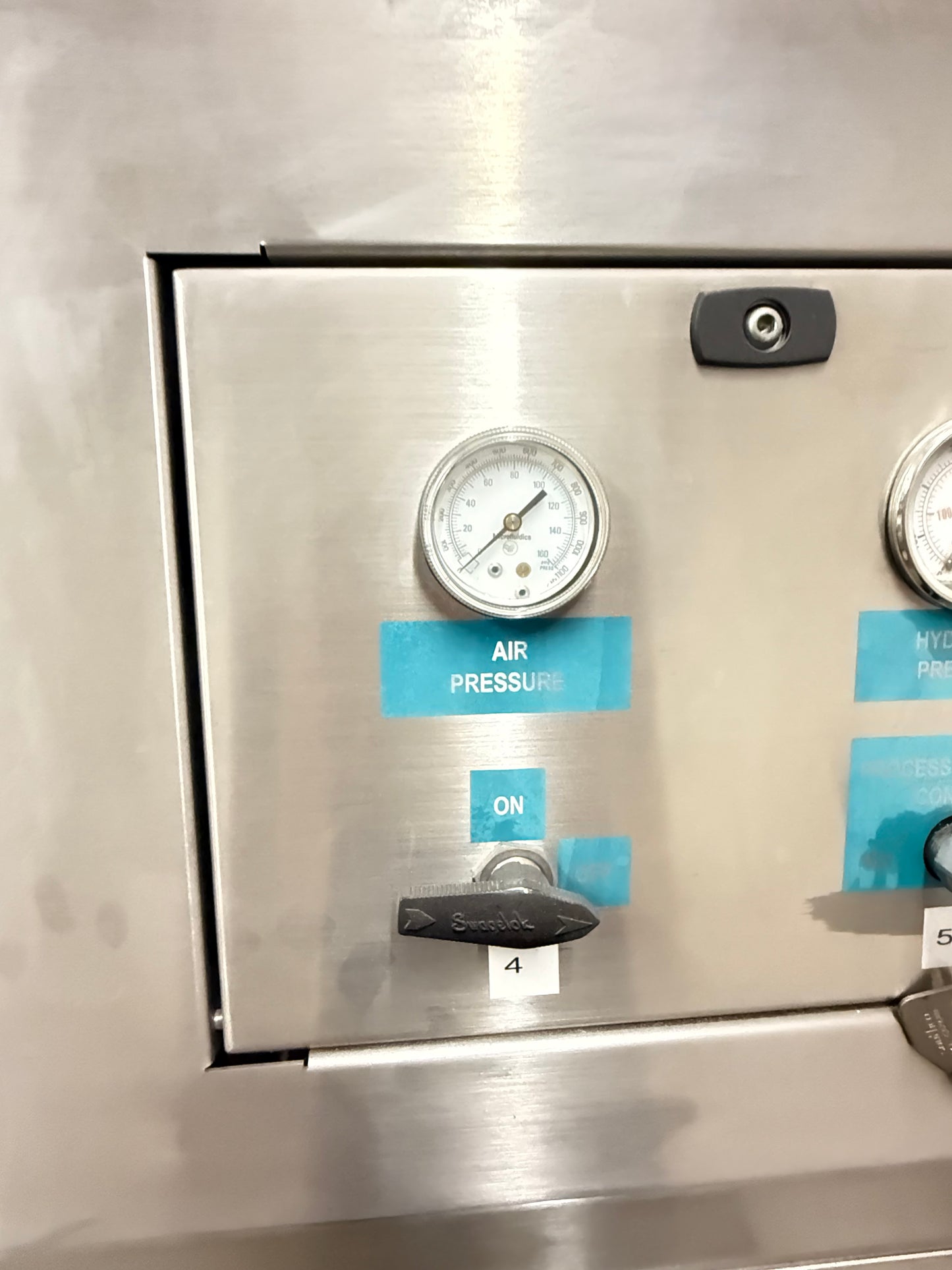 Microfluidizer Processor M7125, 20,000 PSI - Model: 7125-20 with Sample Cooler Model FLF 6225S, and DD Product pump