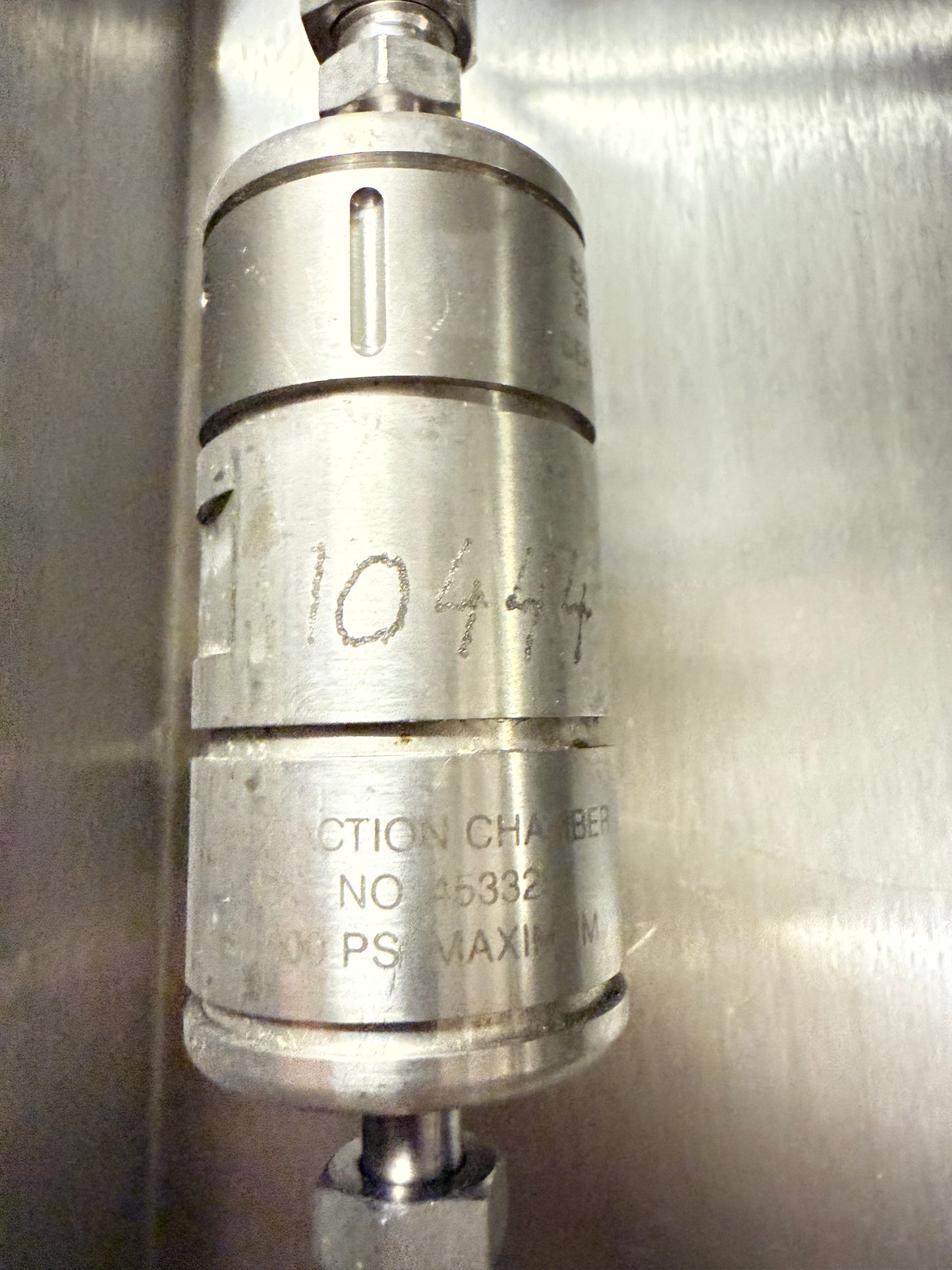 Microfluidizer Processor M7125, 20,000 PSI - Model: 7125-20 with Sample Cooler Model FLF 6225S, and DD Product pump