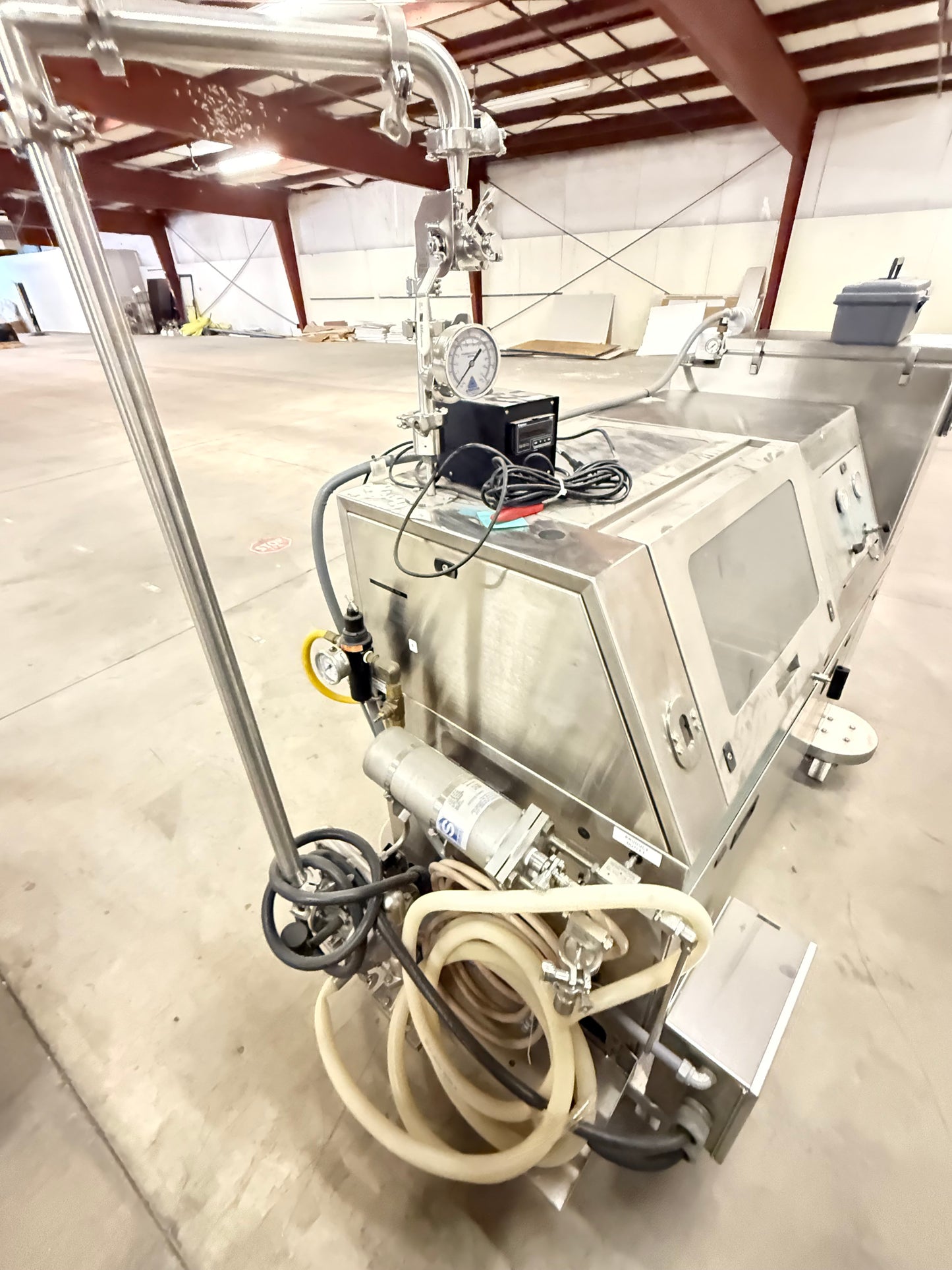 Microfluidizer Processor M7125, 20,000 PSI - Model: 7125-20 with Sample Cooler Model FLF 6225S, and DD Product pump