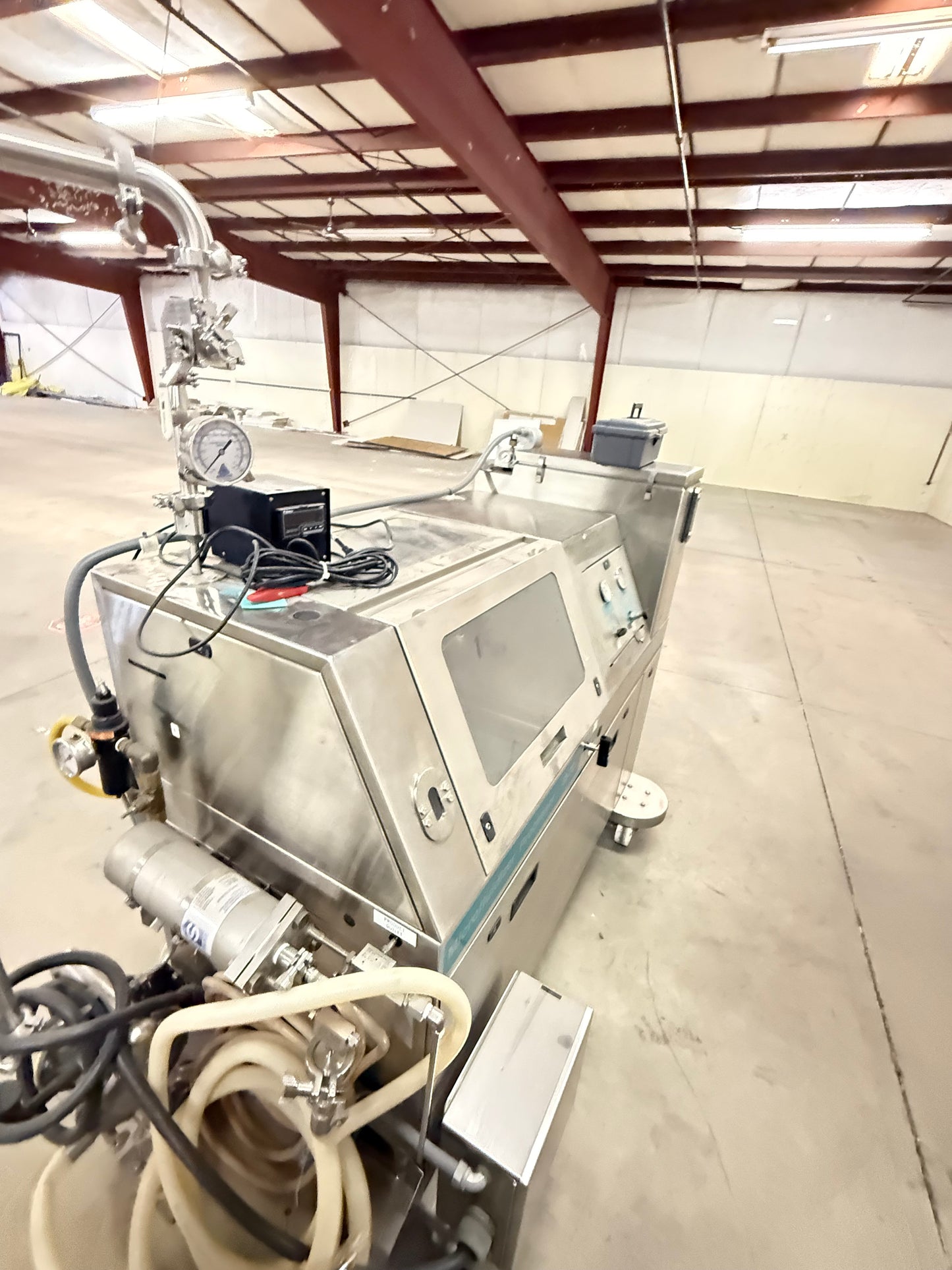 Microfluidizer Processor M7125, 20,000 PSI - Model: 7125-20 with Sample Cooler Model FLF 6225S, and DD Product pump