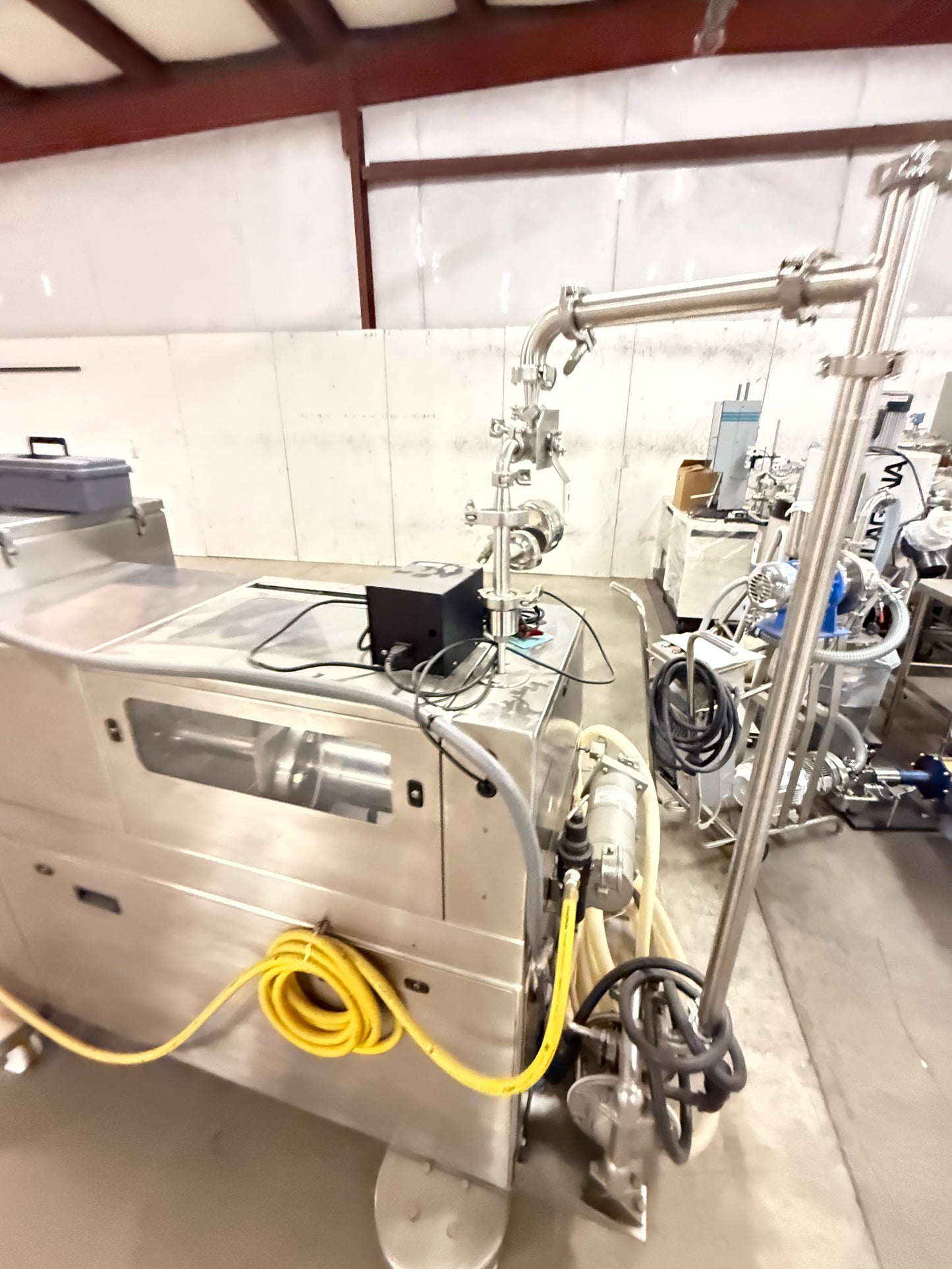 Microfluidizer Processor M7125, 20,000 PSI - Model: 7125-20 with Sample Cooler Model FLF 6225S, and DD Product pump