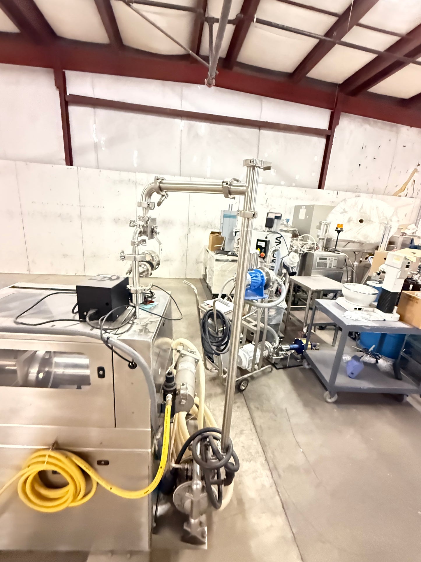 Microfluidizer Processor M7125, 20,000 PSI - Model: 7125-20 with Sample Cooler Model FLF 6225S, and DD Product pump