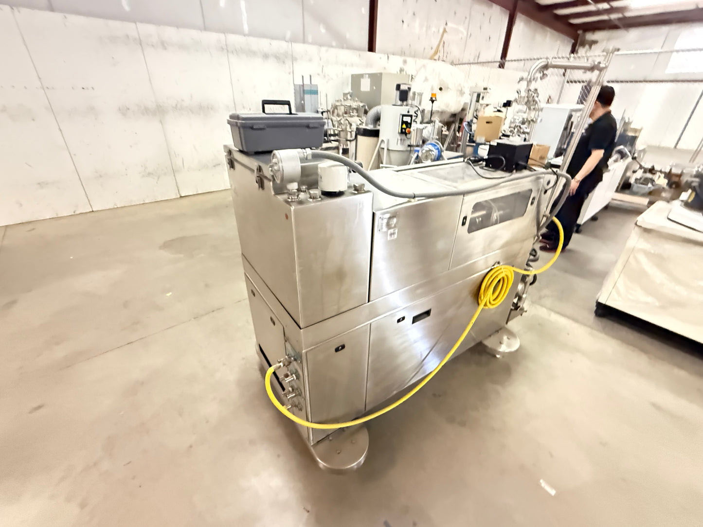 Microfluidizer Processor M7125, 20,000 PSI - Model: 7125-20 with Sample Cooler Model FLF 6225S, and DD Product pump