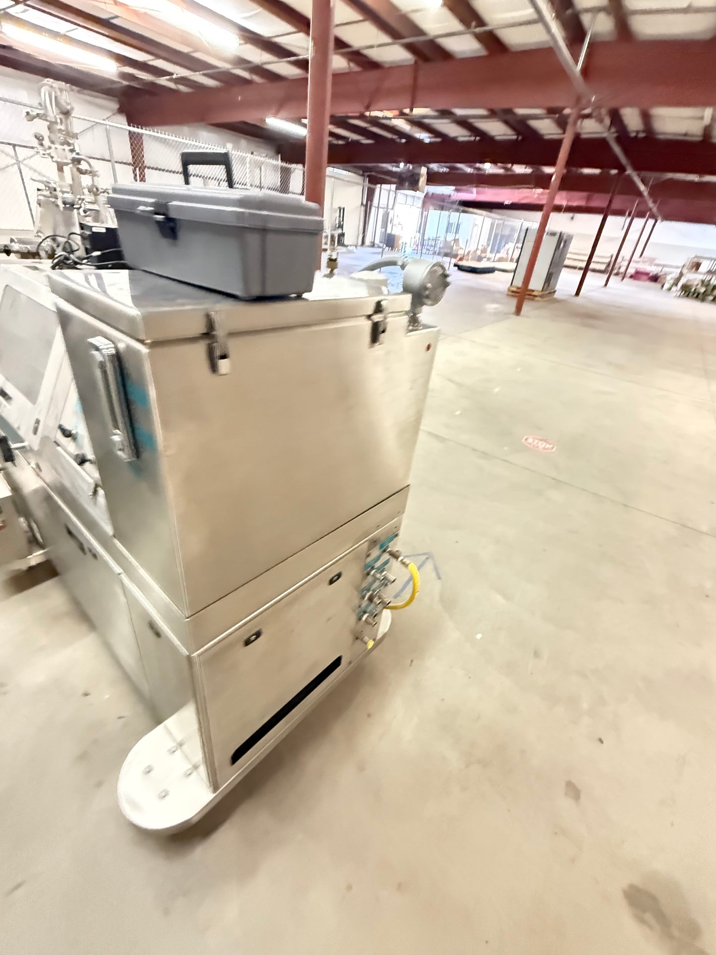 Microfluidizer Processor M7125, 20,000 PSI - Model: 7125-20 with Sample Cooler Model FLF 6225S, and DD Product pump