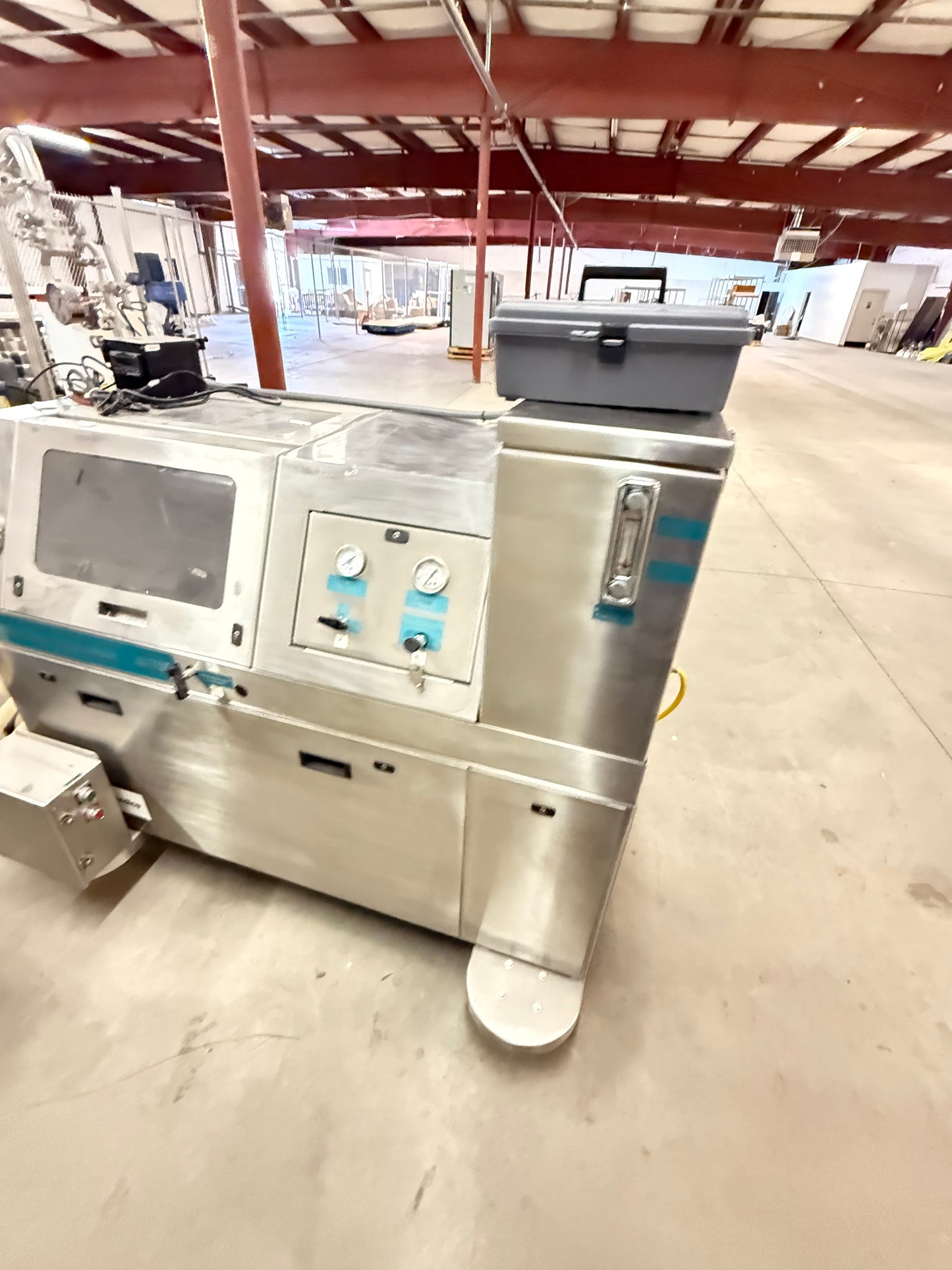 Microfluidizer Processor M7125, 20,000 PSI - Model: 7125-20 with Sample Cooler Model FLF 6225S, and DD Product pump