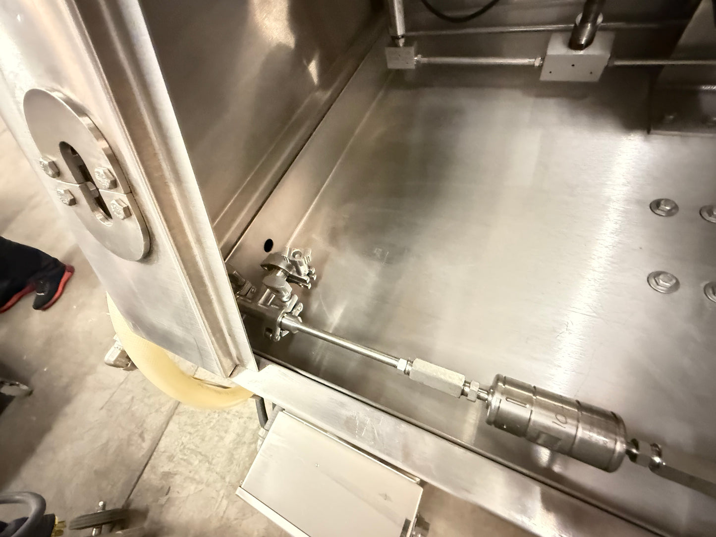 Microfluidizer Processor M7125, 20,000 PSI - Model: 7125-20 with Sample Cooler Model FLF 6225S, and DD Product pump