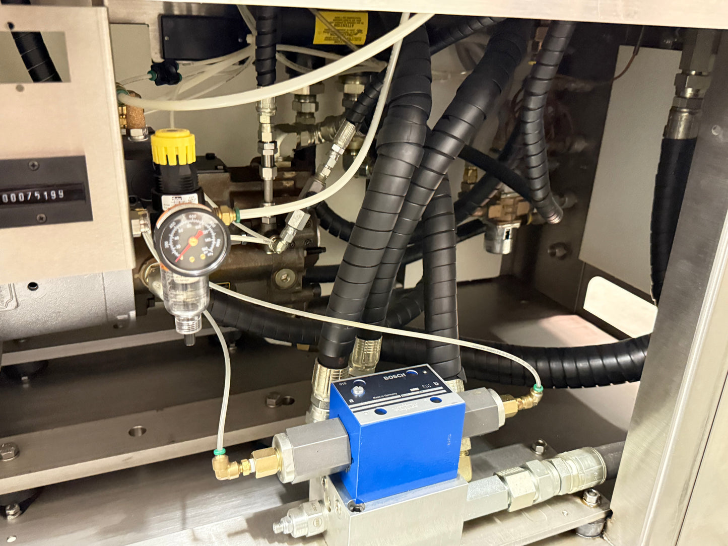 Microfluidizer Processor M7125, 20,000 PSI - Model: 7125-20 with Sample Cooler Model FLF 6225S, and DD Product pump