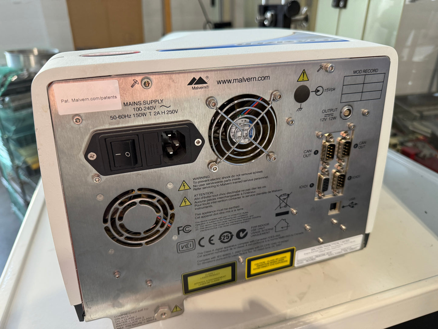 Malvern - Micron Analizer - Zetasizer Nano-ZS - ZEN3600