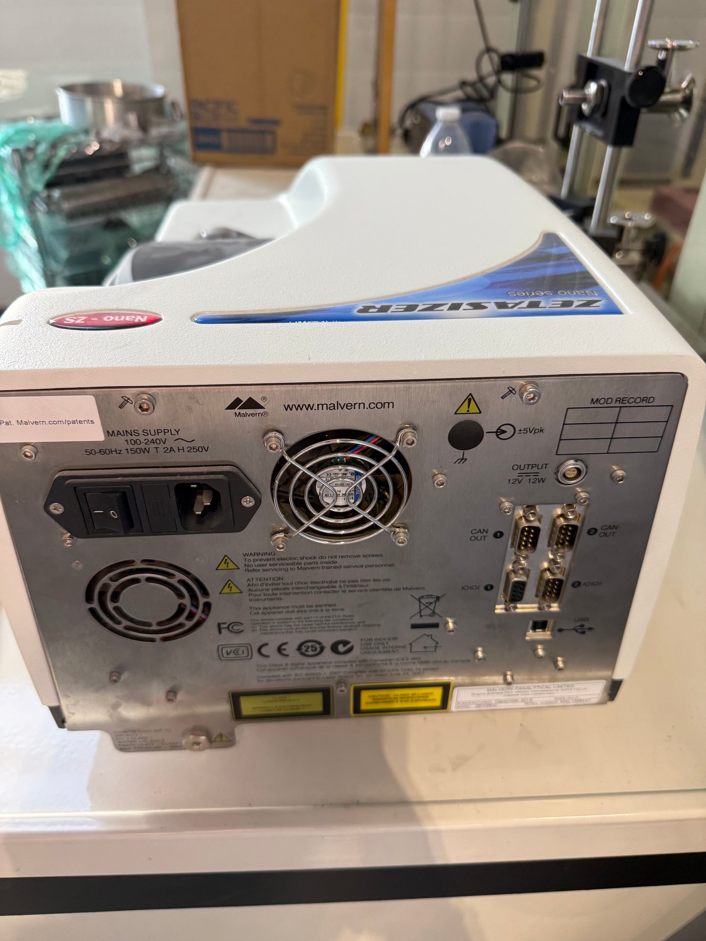Malvern - Micron Analizer - Zetasizer Nano-ZS - ZEN3600
