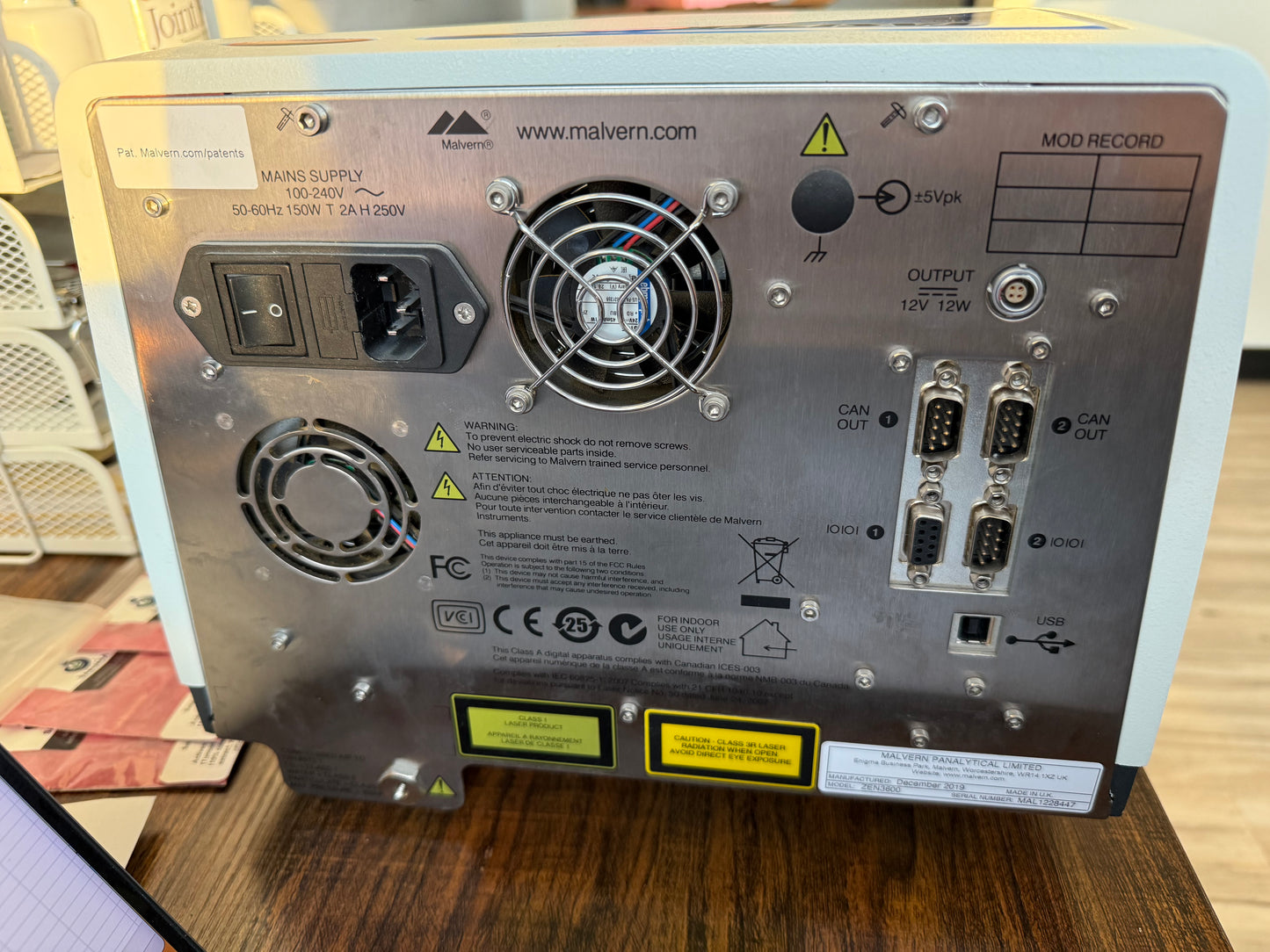 Malvern - Micron Analizer - Zetasizer Nano-ZS - ZEN3600