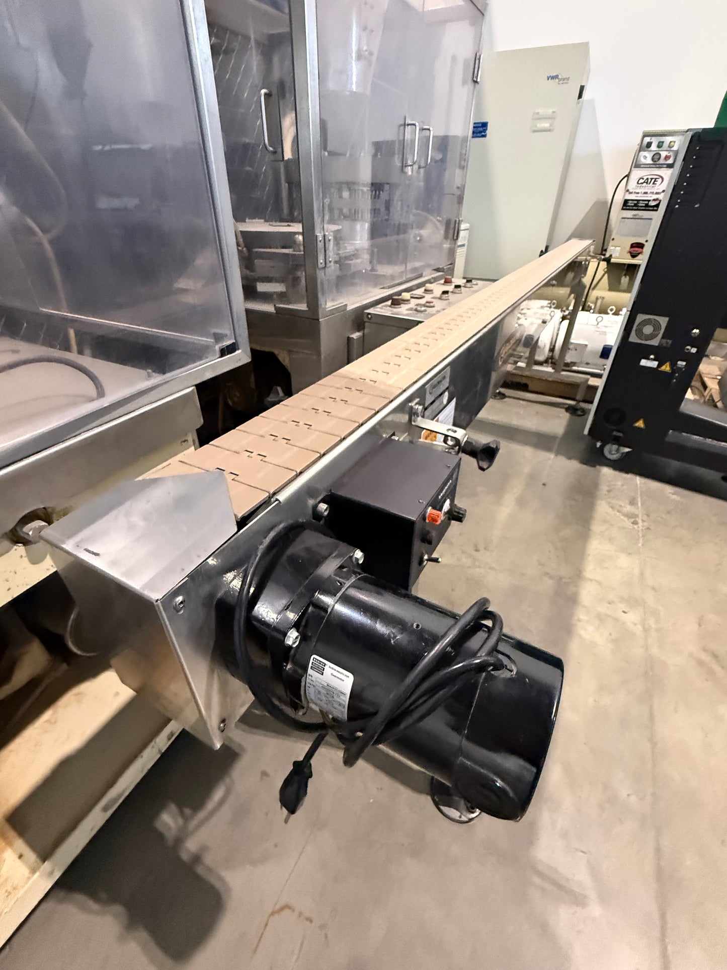 Pre-Owned -GlobalTek Conveyor - 10 foot length, 4.5" width