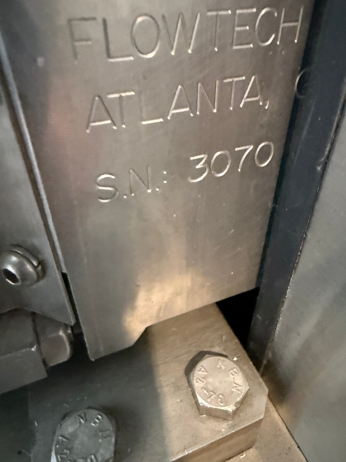 Pre-Owned Unibloc PD Pump Model Labtop 400-450, TC Ports, On Casters with Plug, VFD