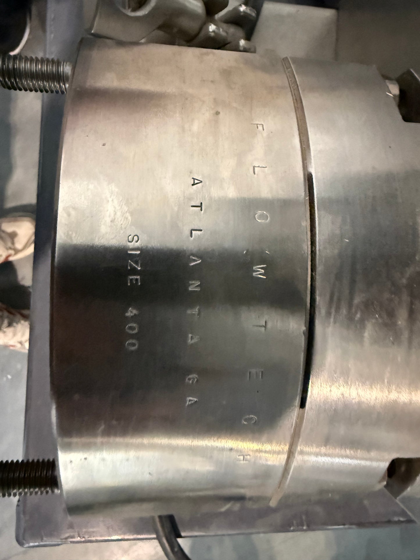 Pre-Owned Unibloc PD Pump Model Labtop 400-450, TC Ports, On Casters with Plug, VFD