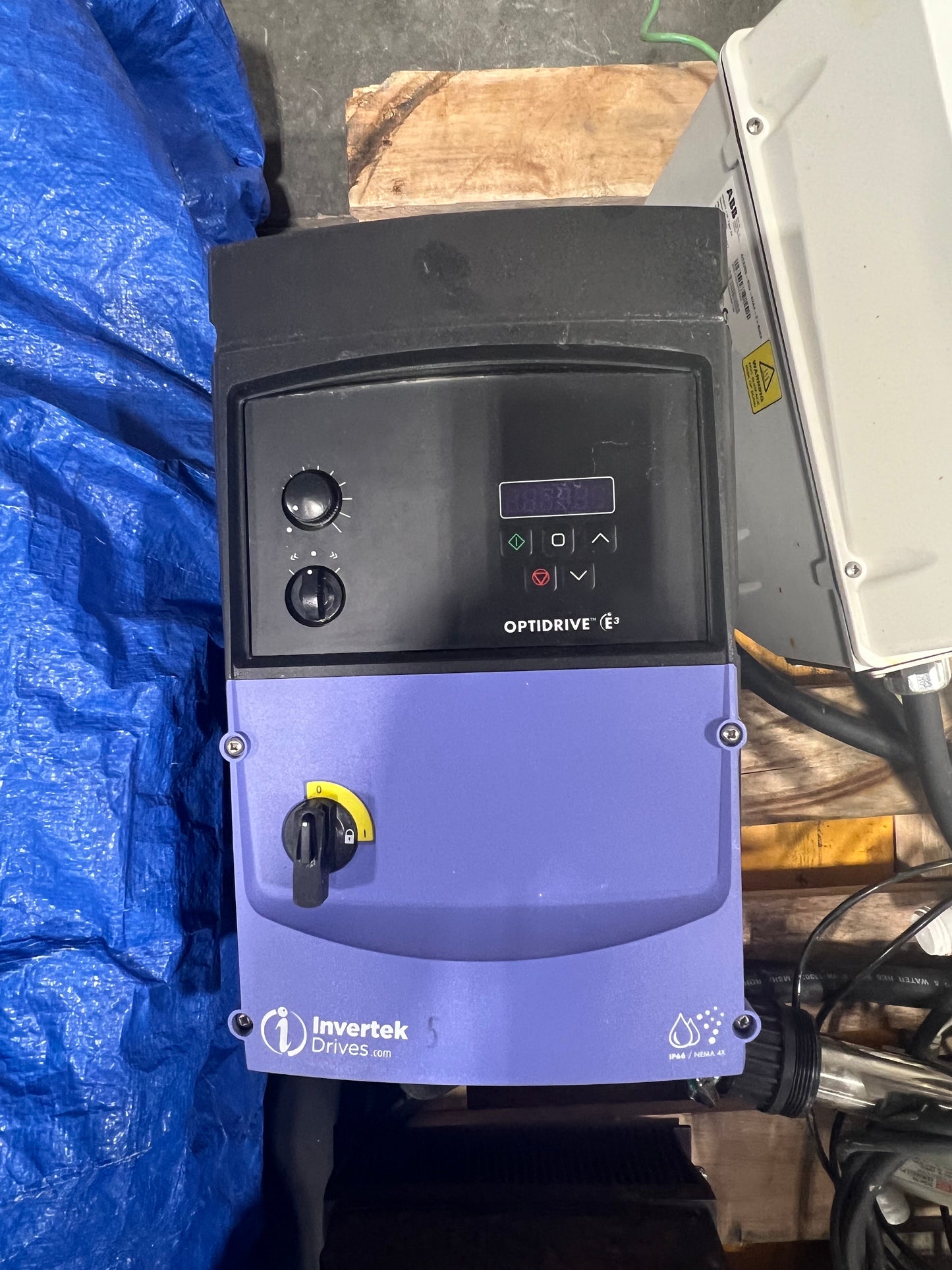 Invertek VFD, 15 HP, 240 V, 60HZ Washdown