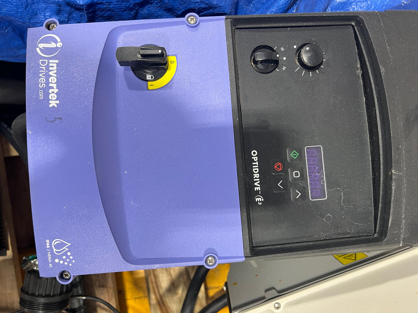 Invertek VFD, 15 HP, 240 V, 60HZ Washdown