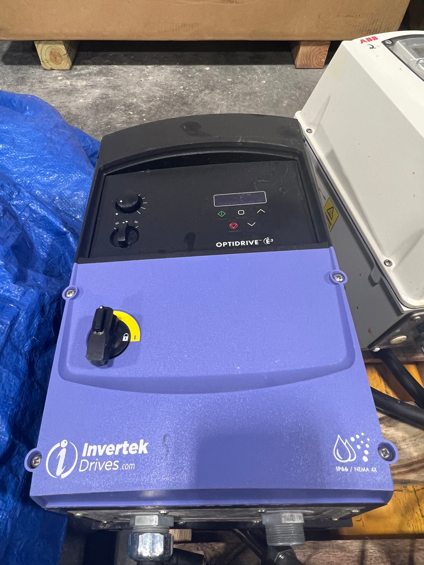 Invertek VFD, 15 HP, 240 V, 60HZ Washdown