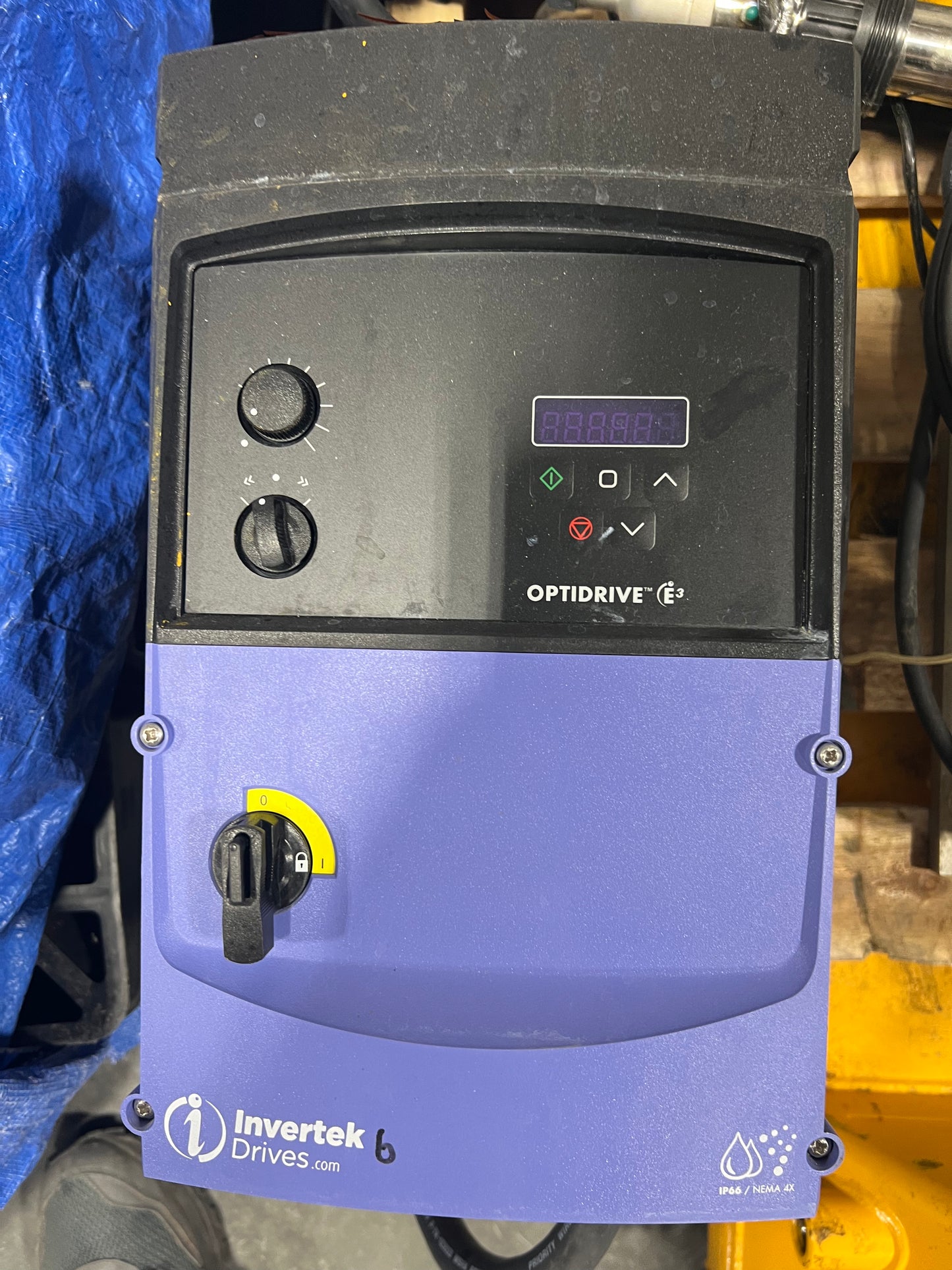 Invertek VFD, 25 HP, 480 V, 60HZ Washdown